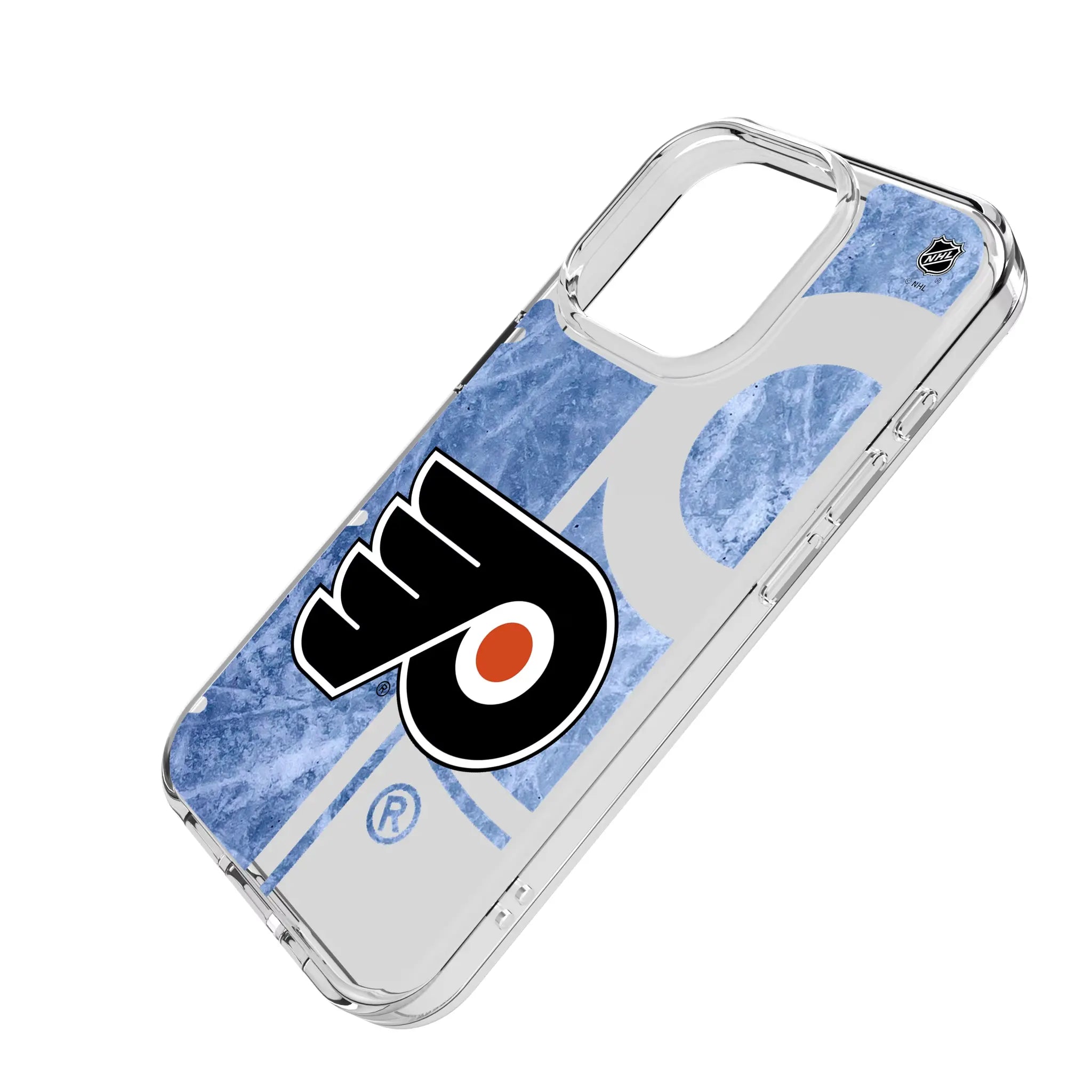 Philadelphia Flyers Ice Tilt Clear Phone Case for Apple iPhone