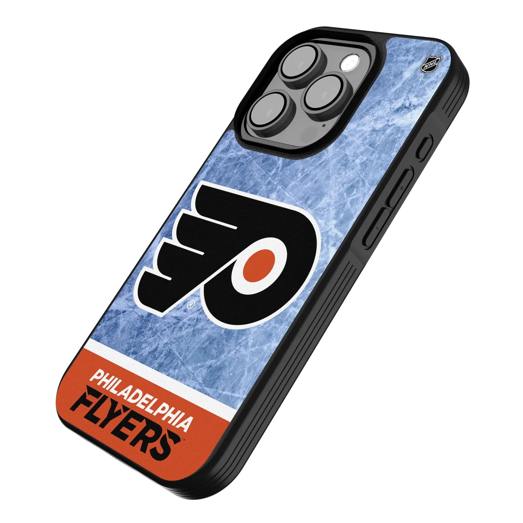 Philadelphia Flyers Ice Wordmark Bump Phone Case