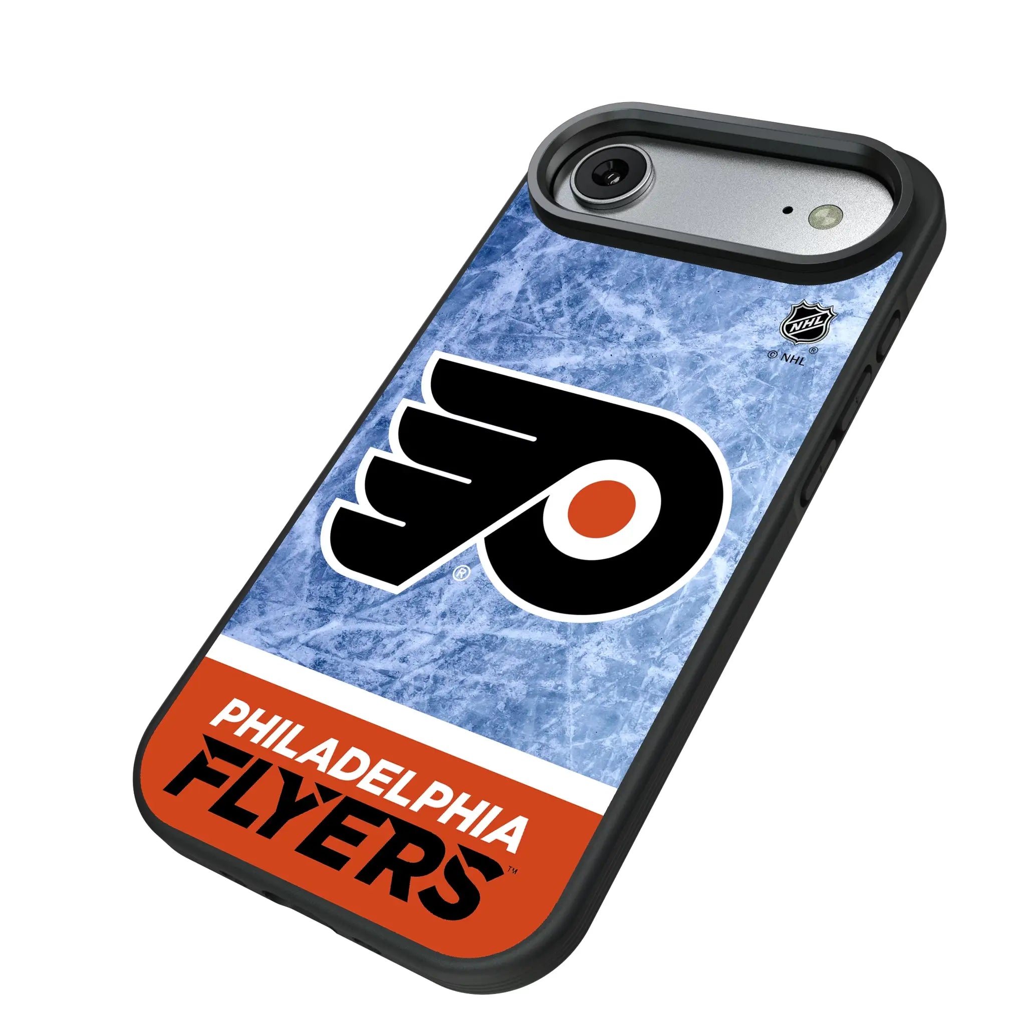 Philadelphia Flyers Ice Wordmark Bump Phone Case
