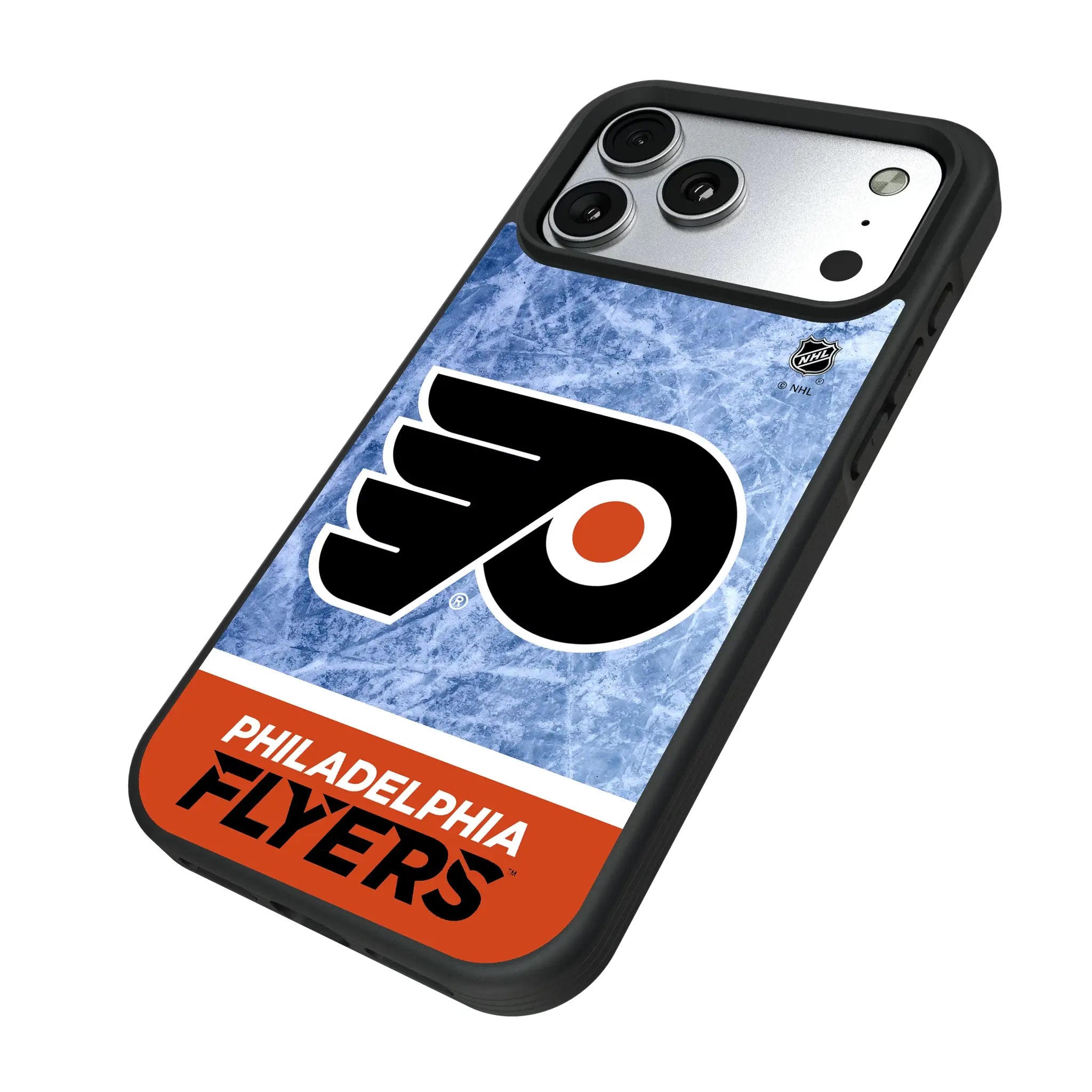 Philadelphia Flyers Ice Wordmark Bump Phone Case