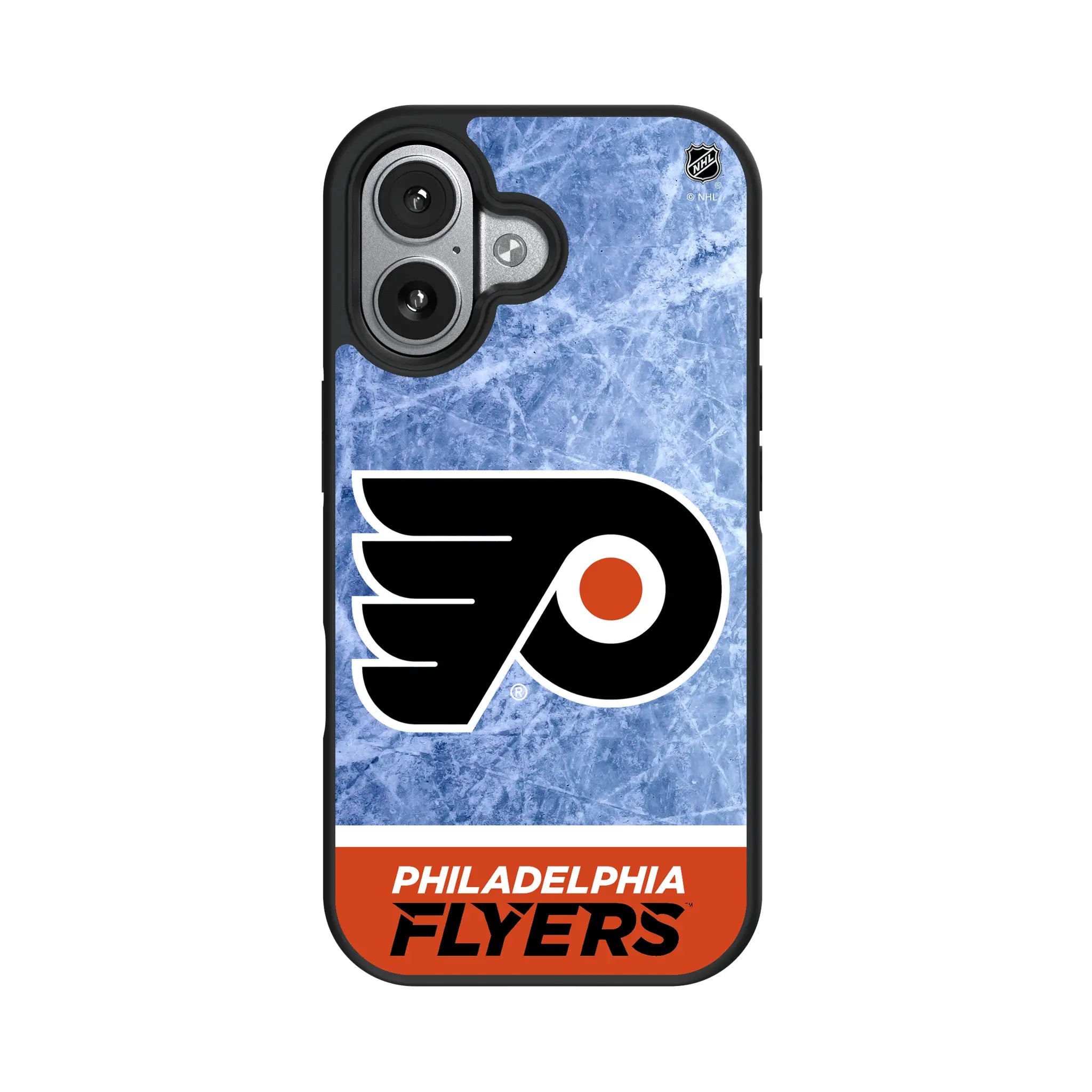 Philadelphia Flyers Ice Wordmark Bump Phone Case