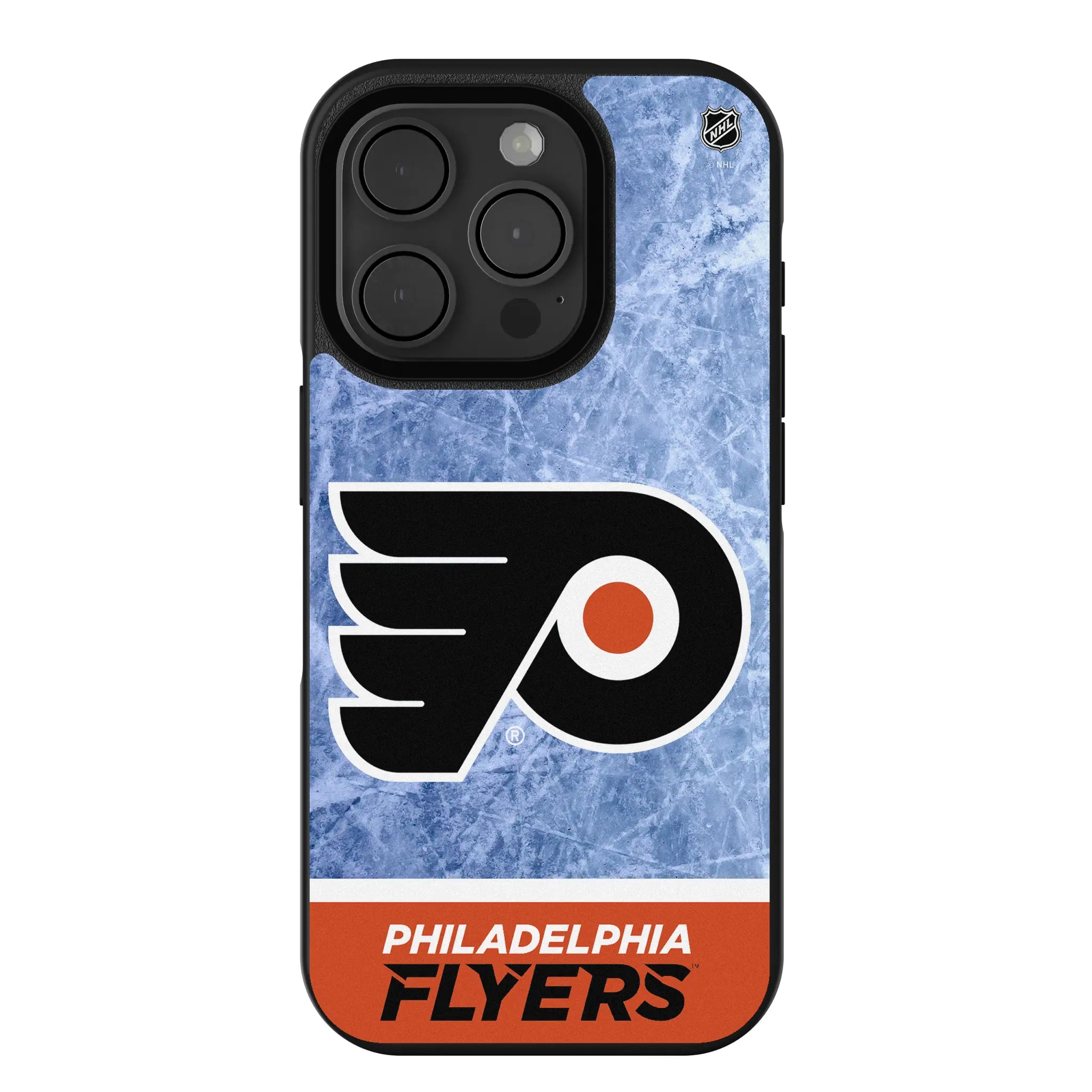 Philadelphia Flyers Ice Wordmark Bump Phone Case