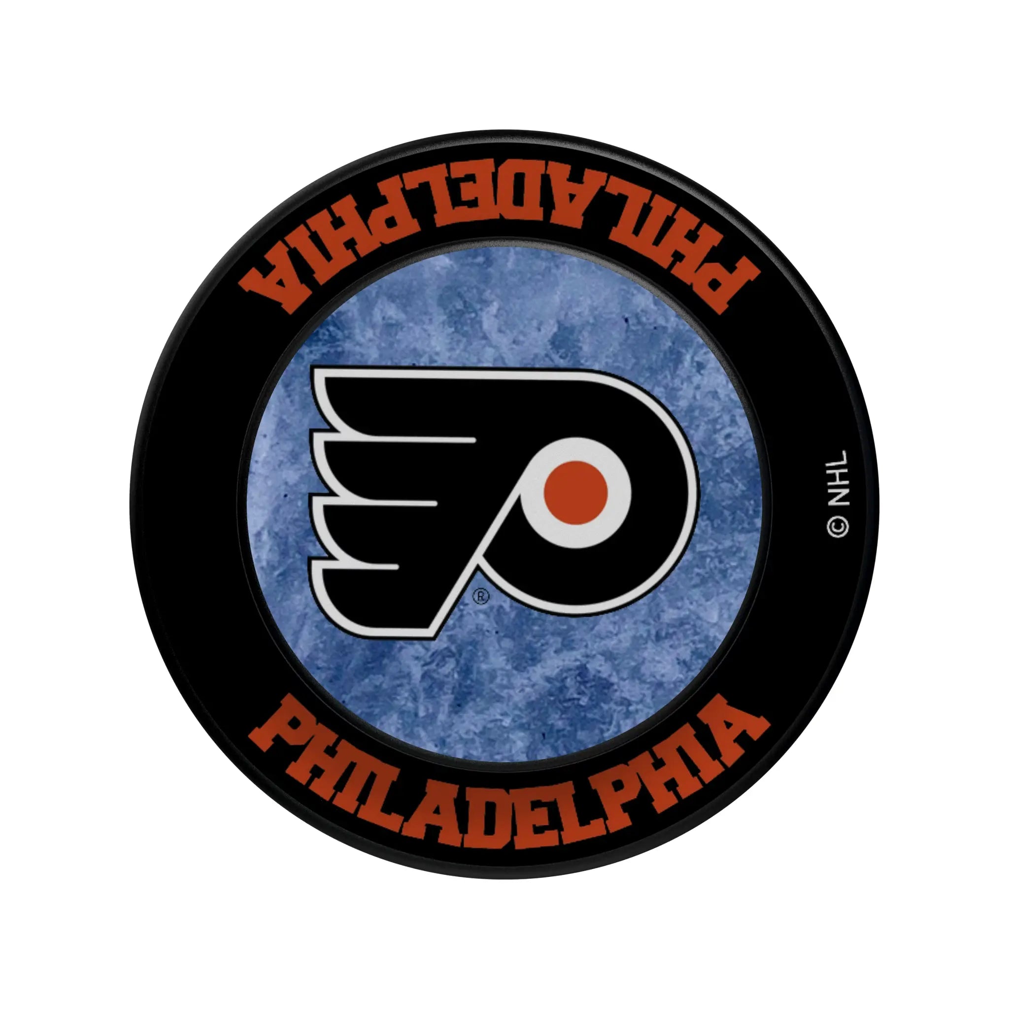 Philadelphia Flyers Ice Wordmark PopSockets Magnetic Phone Grip and Stand