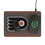 Philadelphia Flyers Linen 15-Watt Wireless Charger and Mouse Pad
