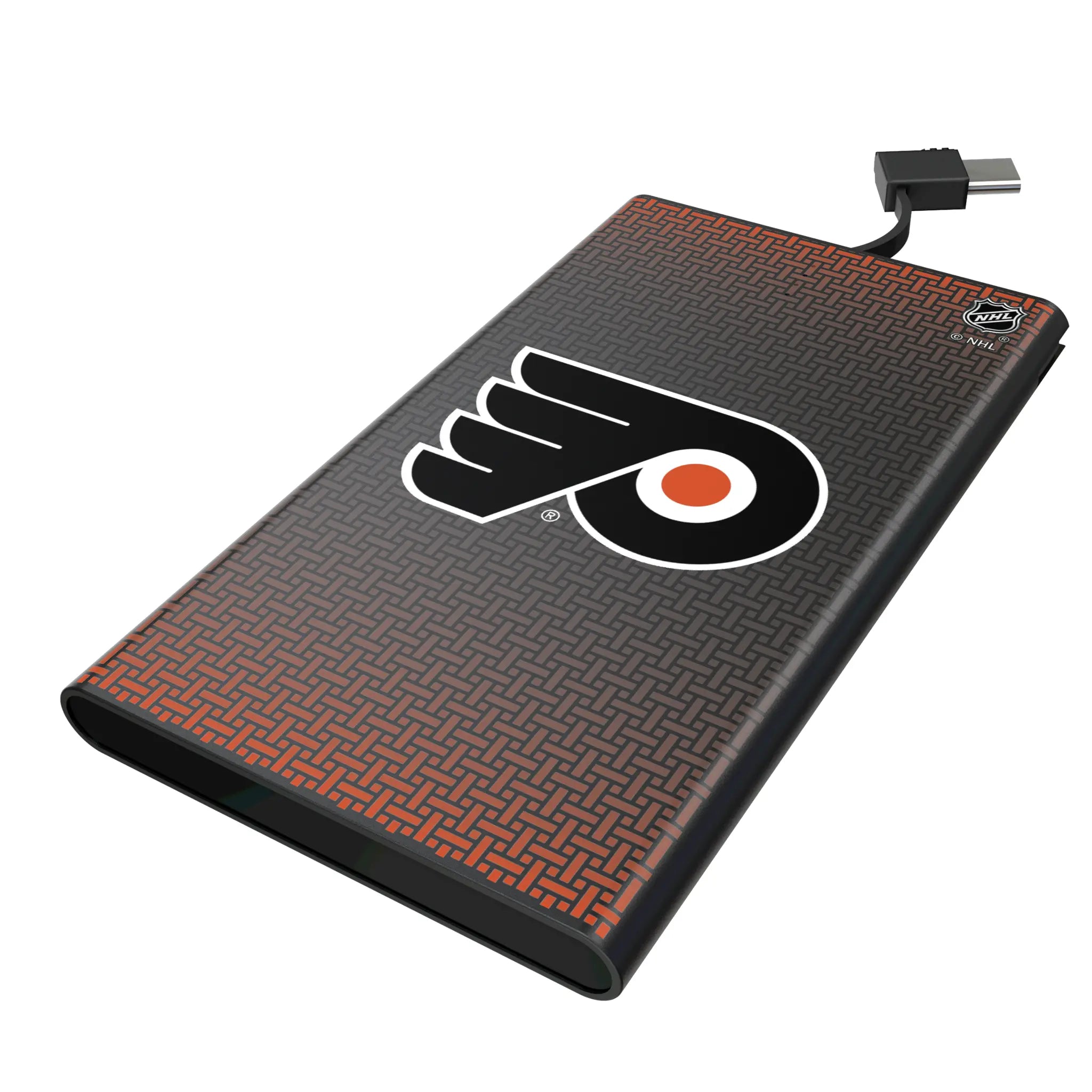 Philadelphia Flyers Linen 5000mAh Flat Powerbank
