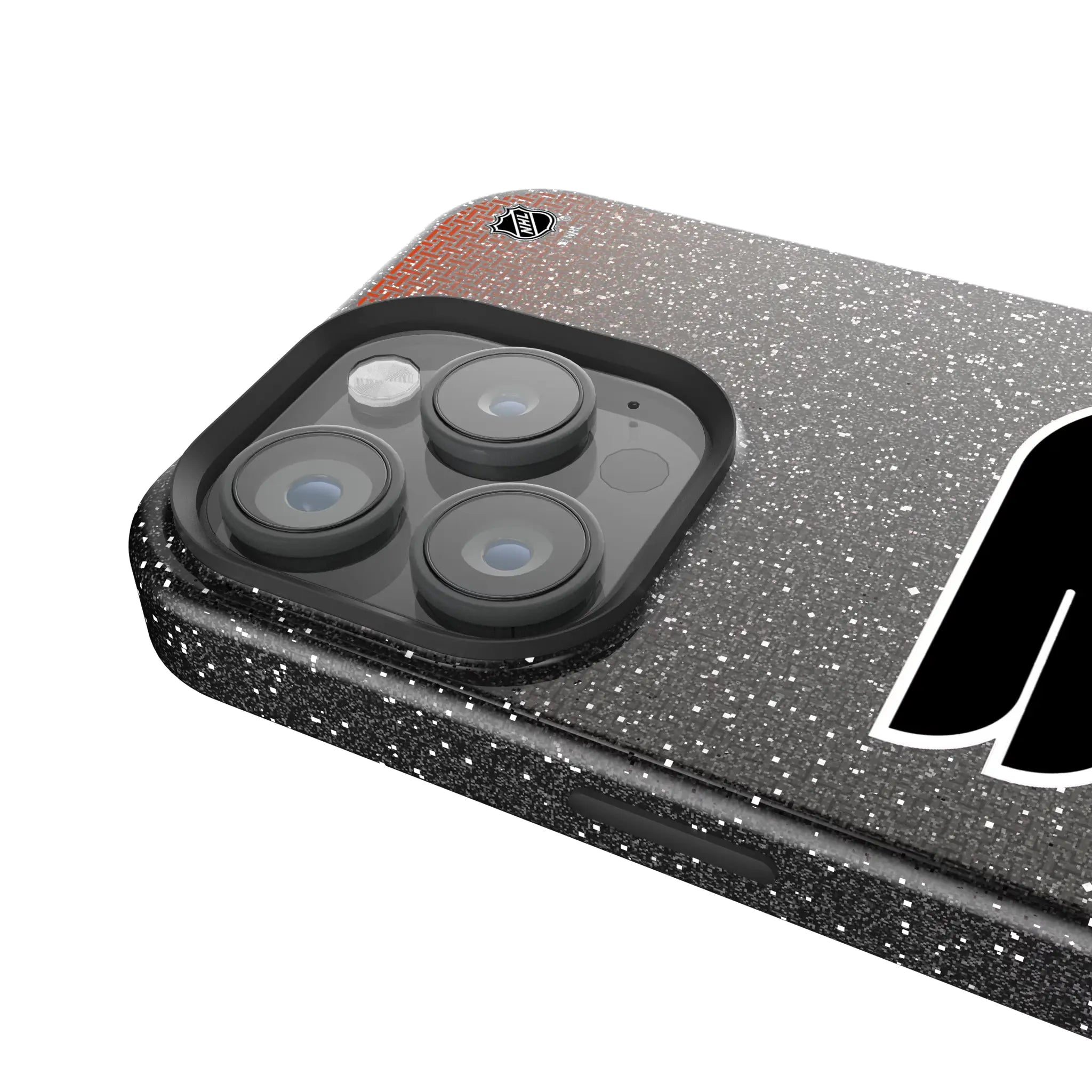 Philadelphia Flyers Linen Bling Phone Case for Apple iPhone