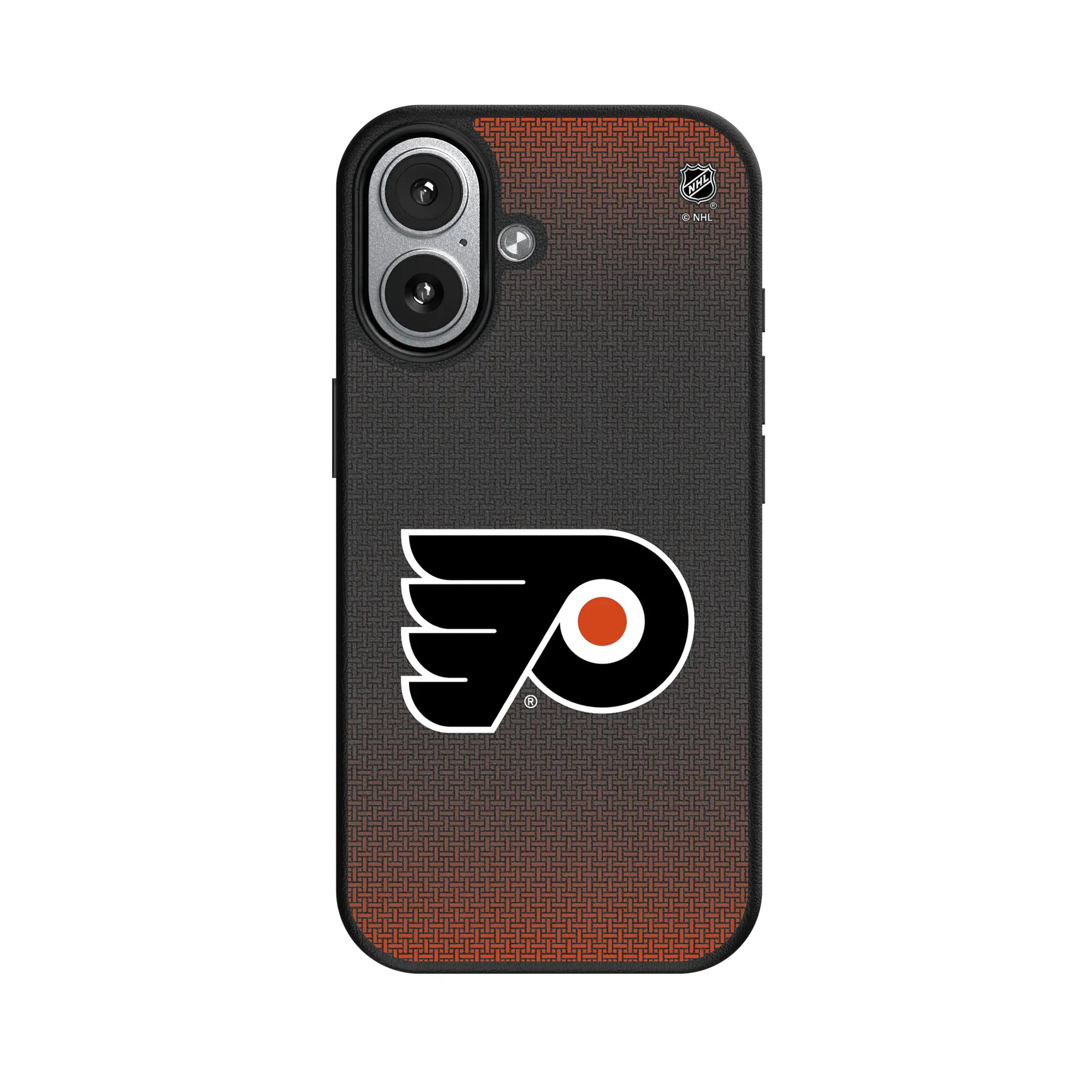 Philadelphia Flyers Linen MagSafe Compatible Phone Case for Apple iPhone