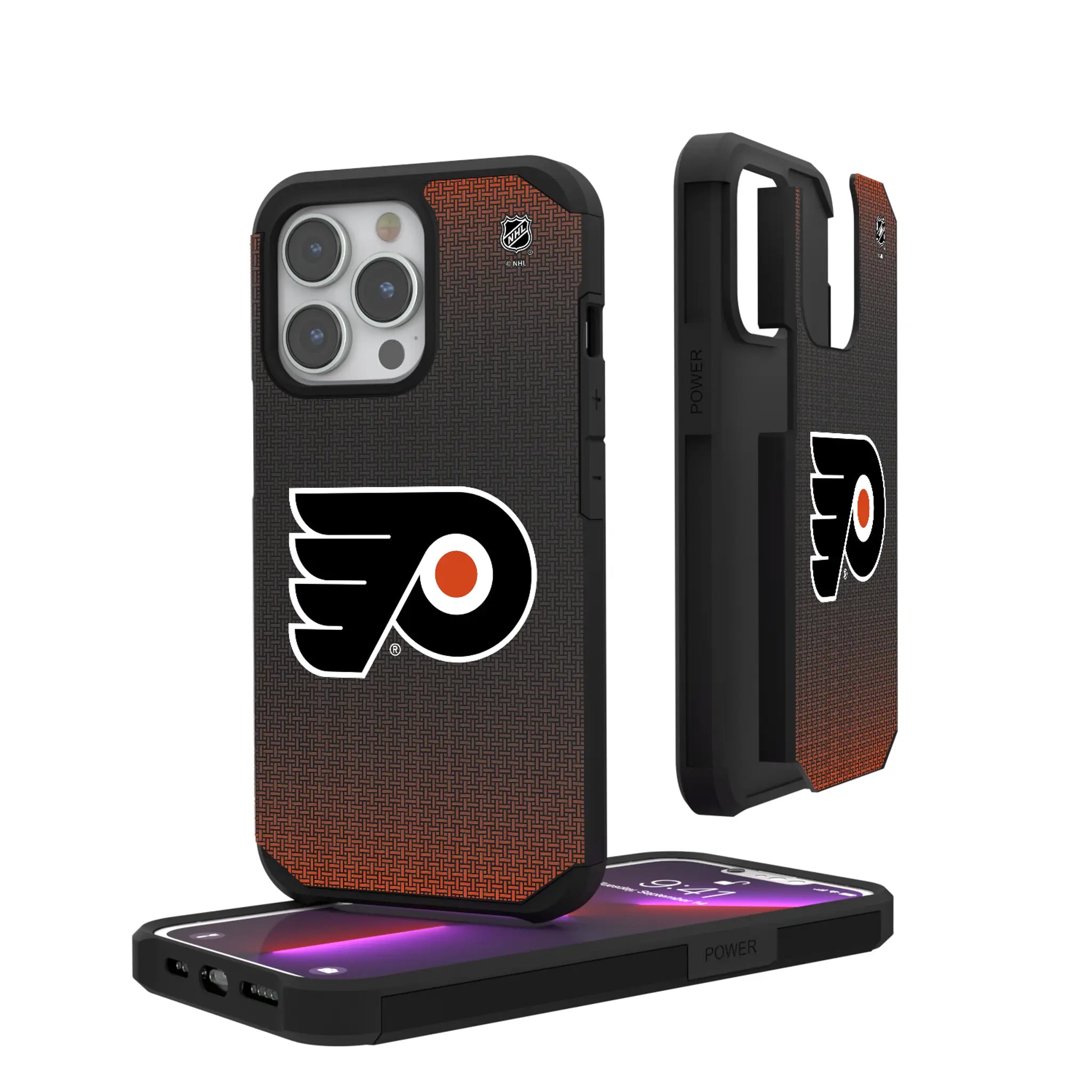 Philadelphia Flyers Linen Rugged Phone Case