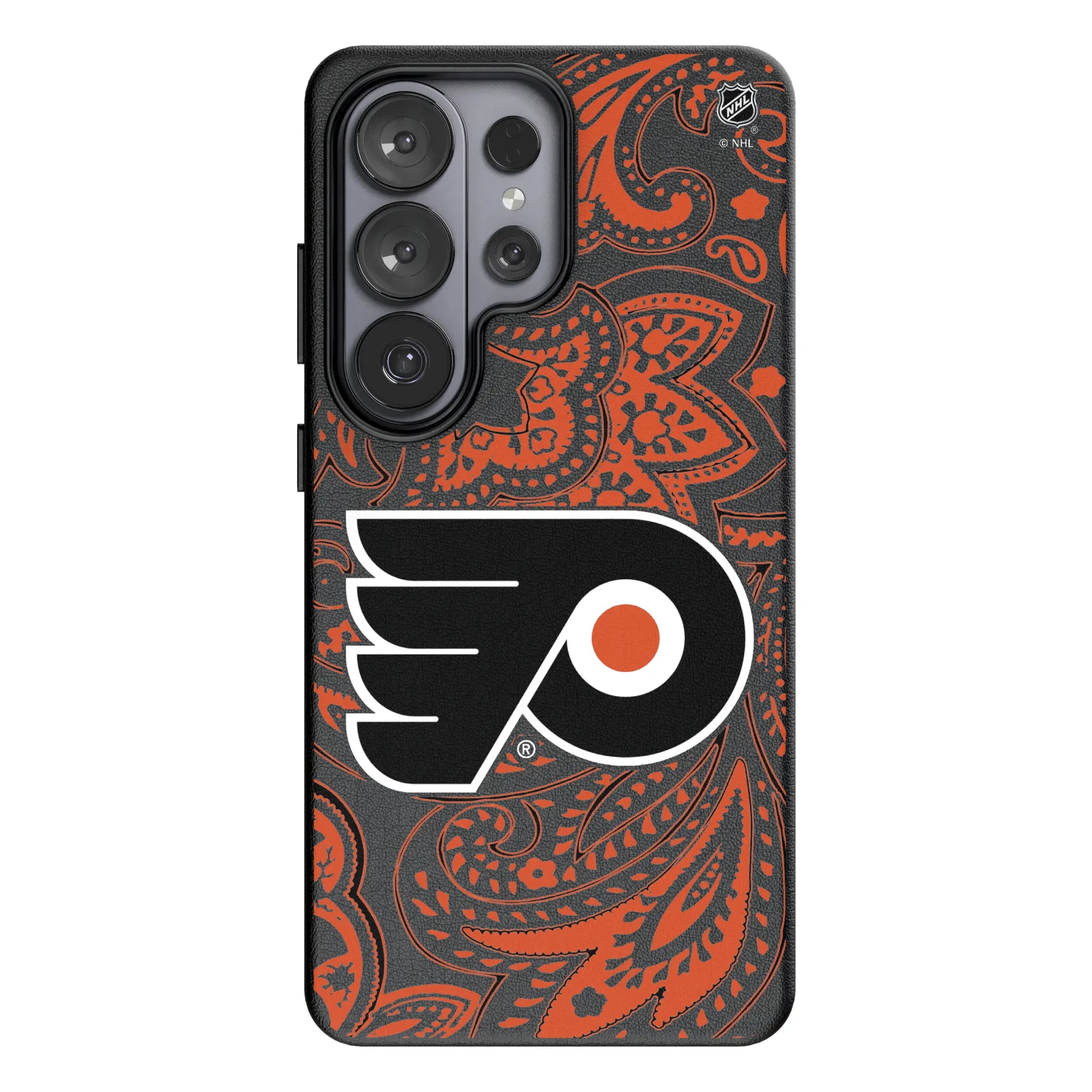 Philadelphia Flyers Paisley MagSafe Compatible Phone Case for Samsung Galaxy