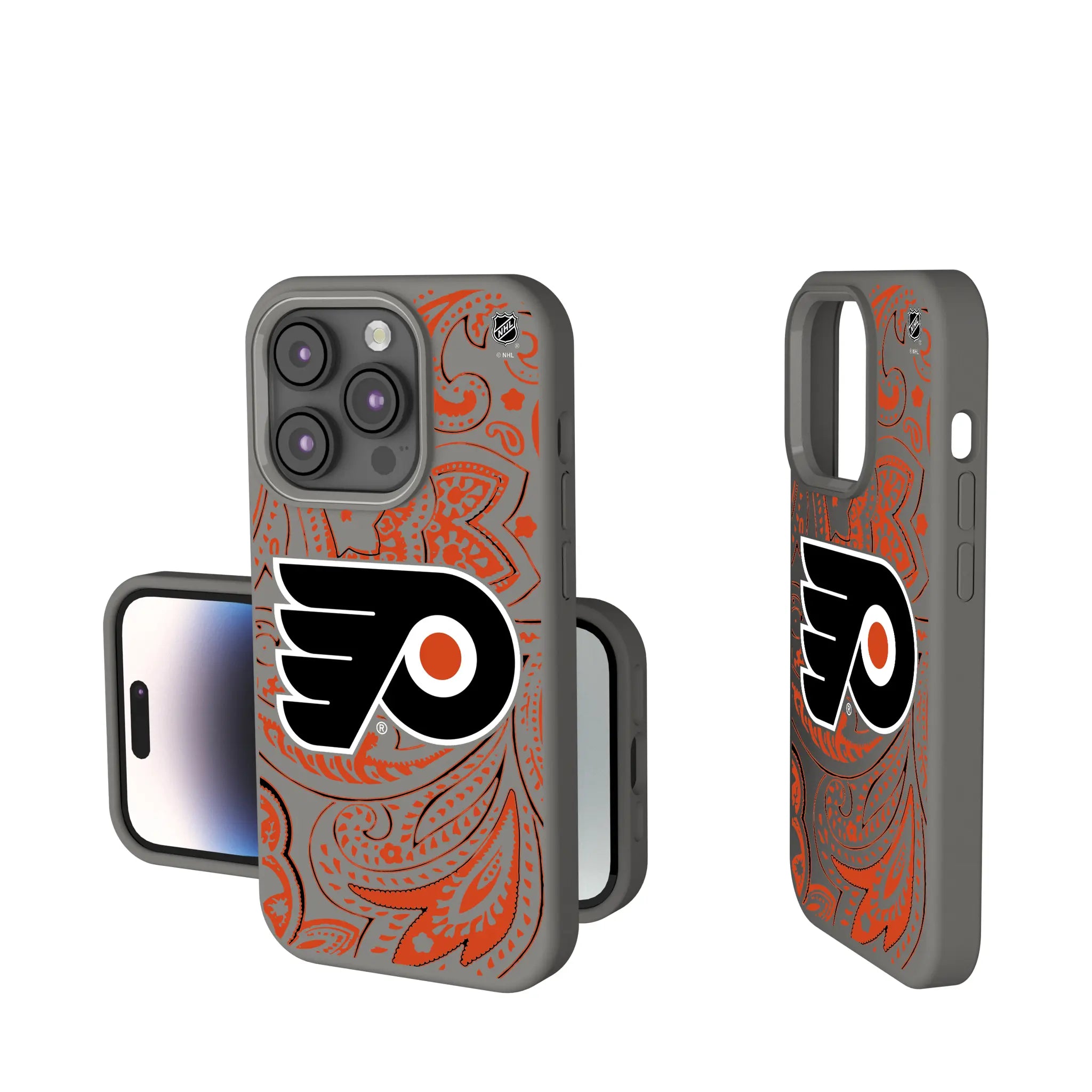 Philadelphia Flyers Paisley Soft Touch Phone Case