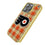 Philadelphia Flyers Plaid Bling Phone Case - Sports Gifts, Sports Memorabilia, Sports Collectibles, Fan Shop