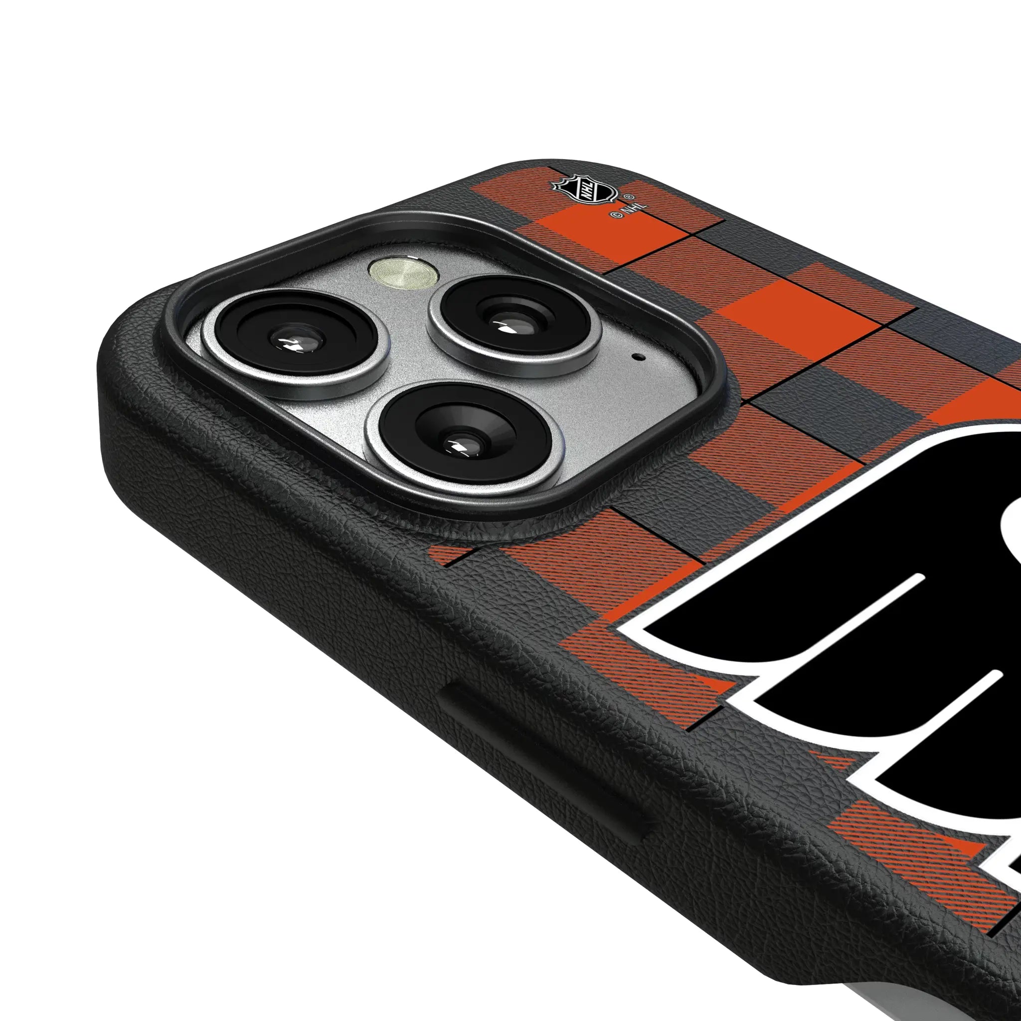 Philadelphia Flyers Plaid MagSafe Compatible Phone Case for Apple iPhone