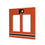 Philadelphia Flyers Stripe Hidden-Screw Light Switch Plate