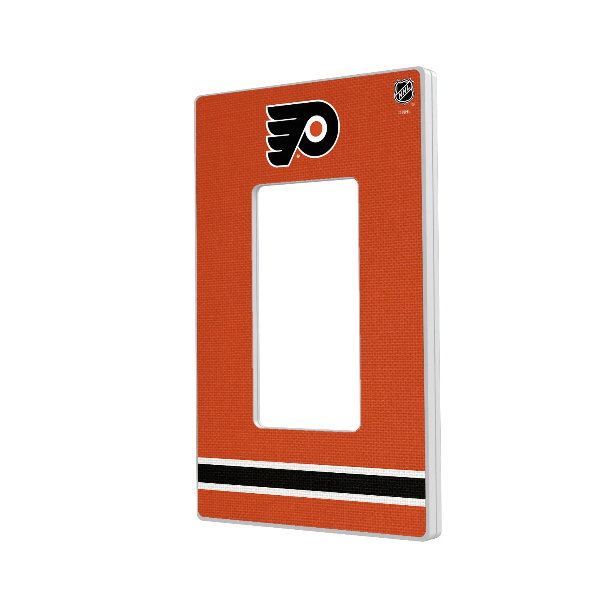 Philadelphia Flyers Stripe Hidden-Screw Light Switch Plate