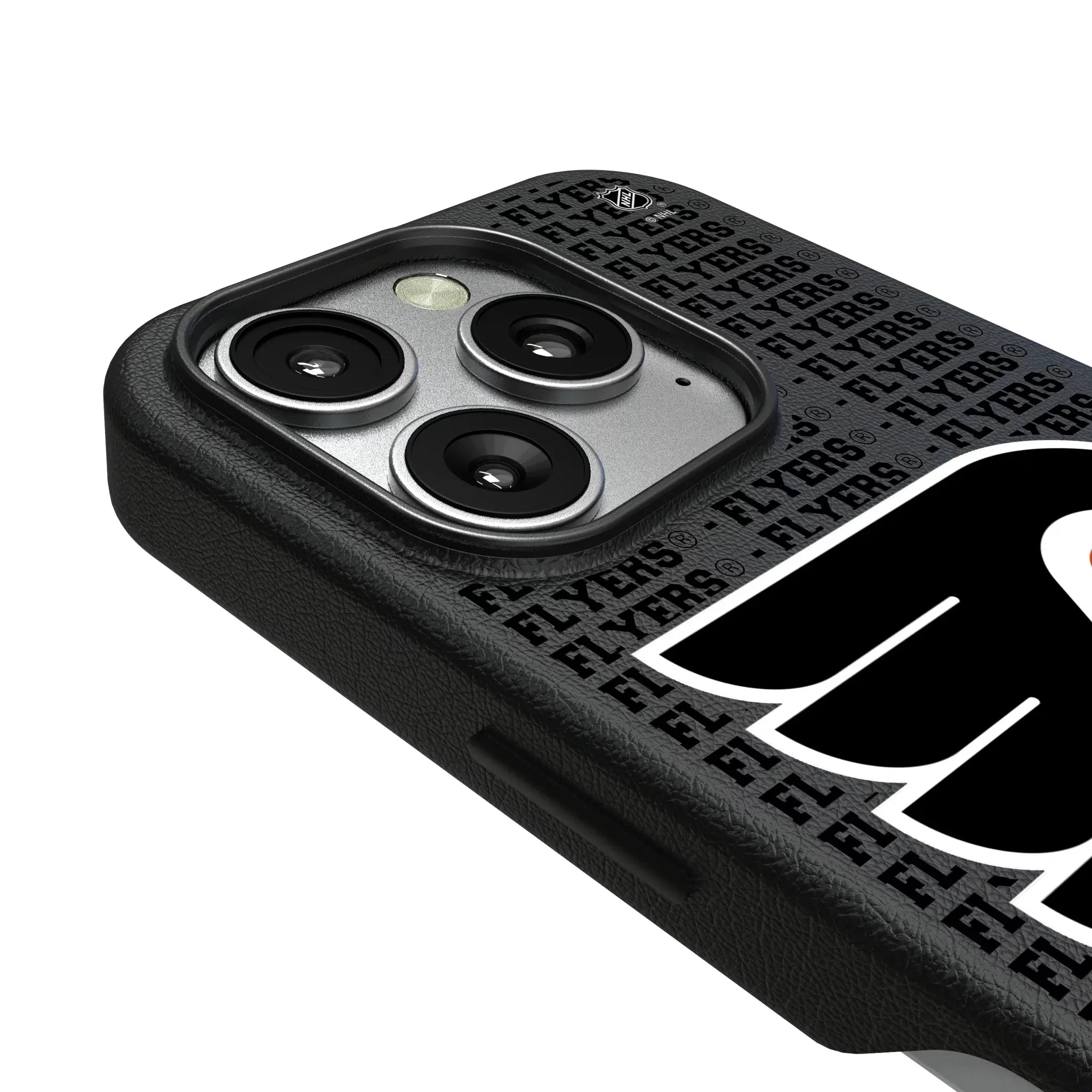 Philadelphia Flyers Text Backdrop MagSafe Compatible Phone Case for Apple iPhone