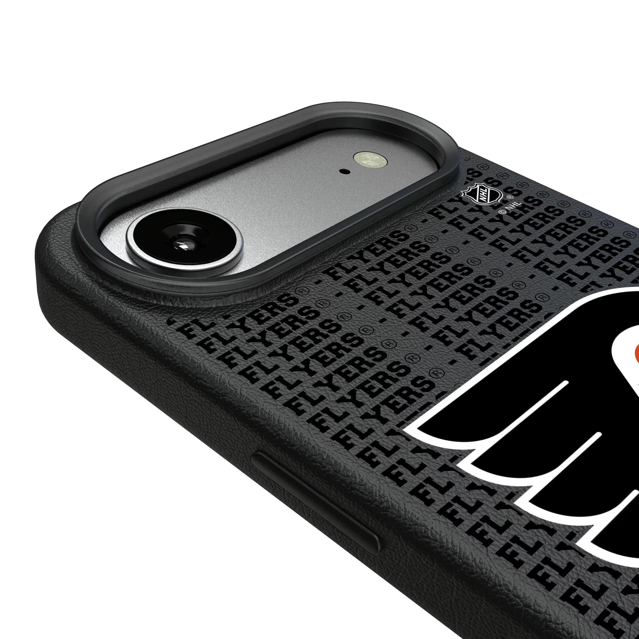 Philadelphia Flyers Text Backdrop MagSafe Compatible Phone Case for Apple iPhone