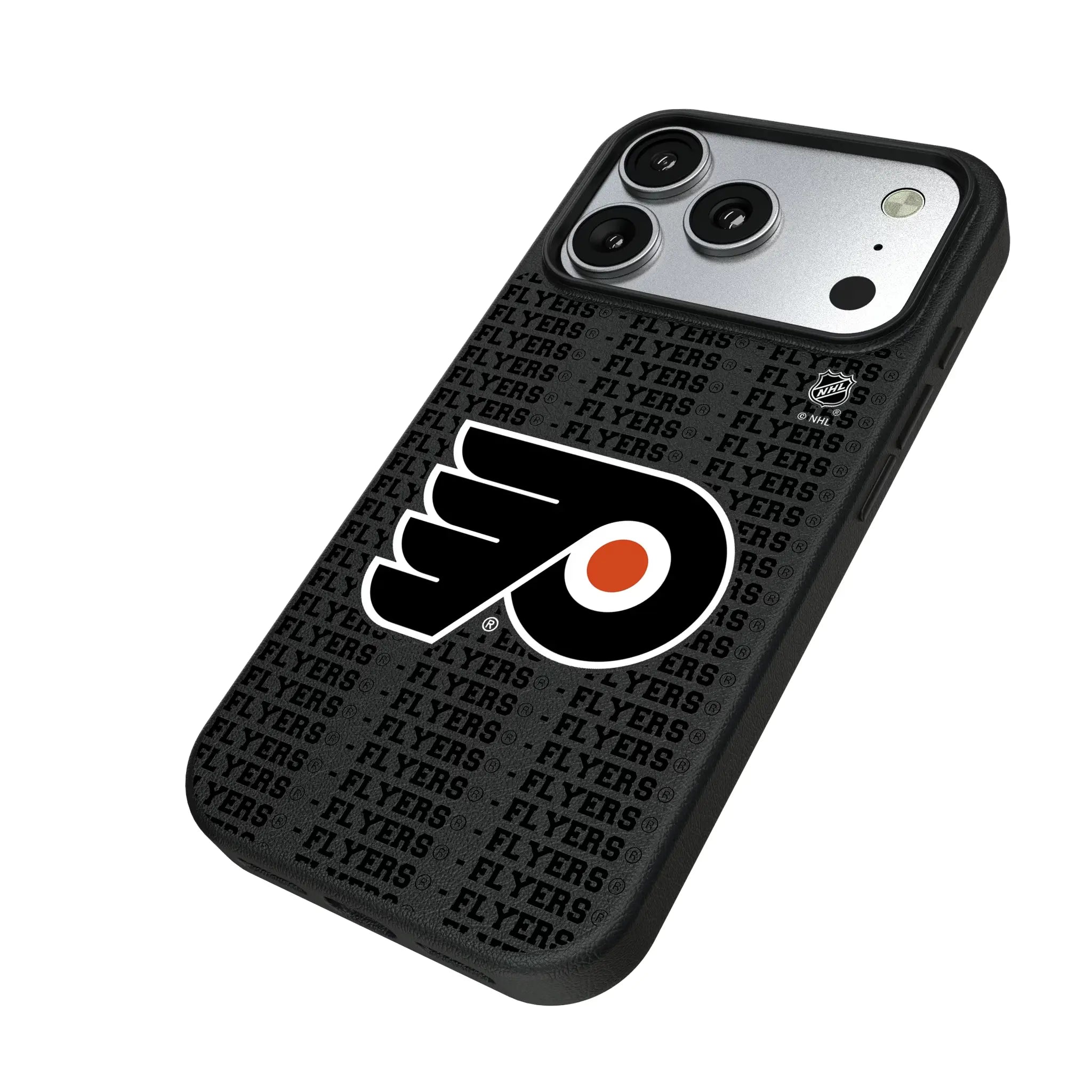Philadelphia Flyers Text Backdrop MagSafe Compatible Phone Case for Apple iPhone