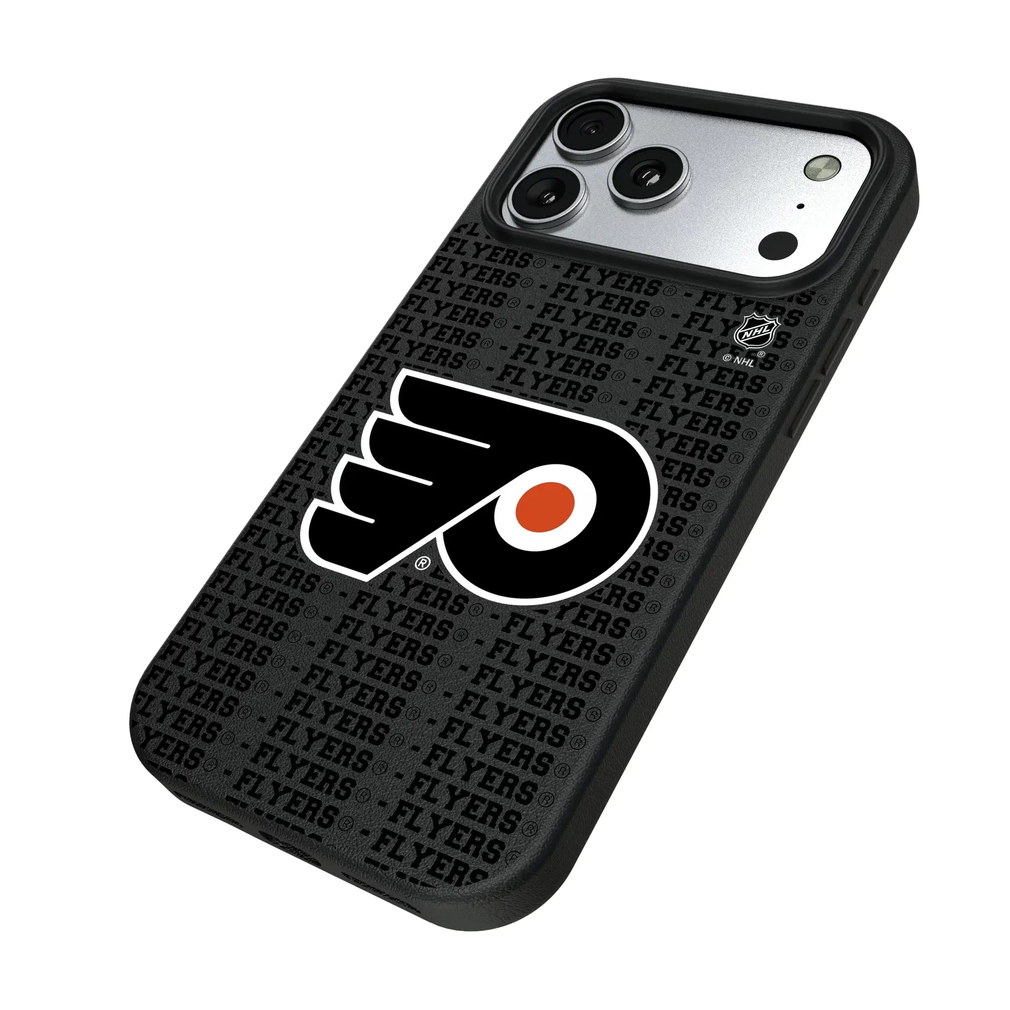 Philadelphia Flyers Text Backdrop MagSafe Compatible Phone Case for Apple iPhone