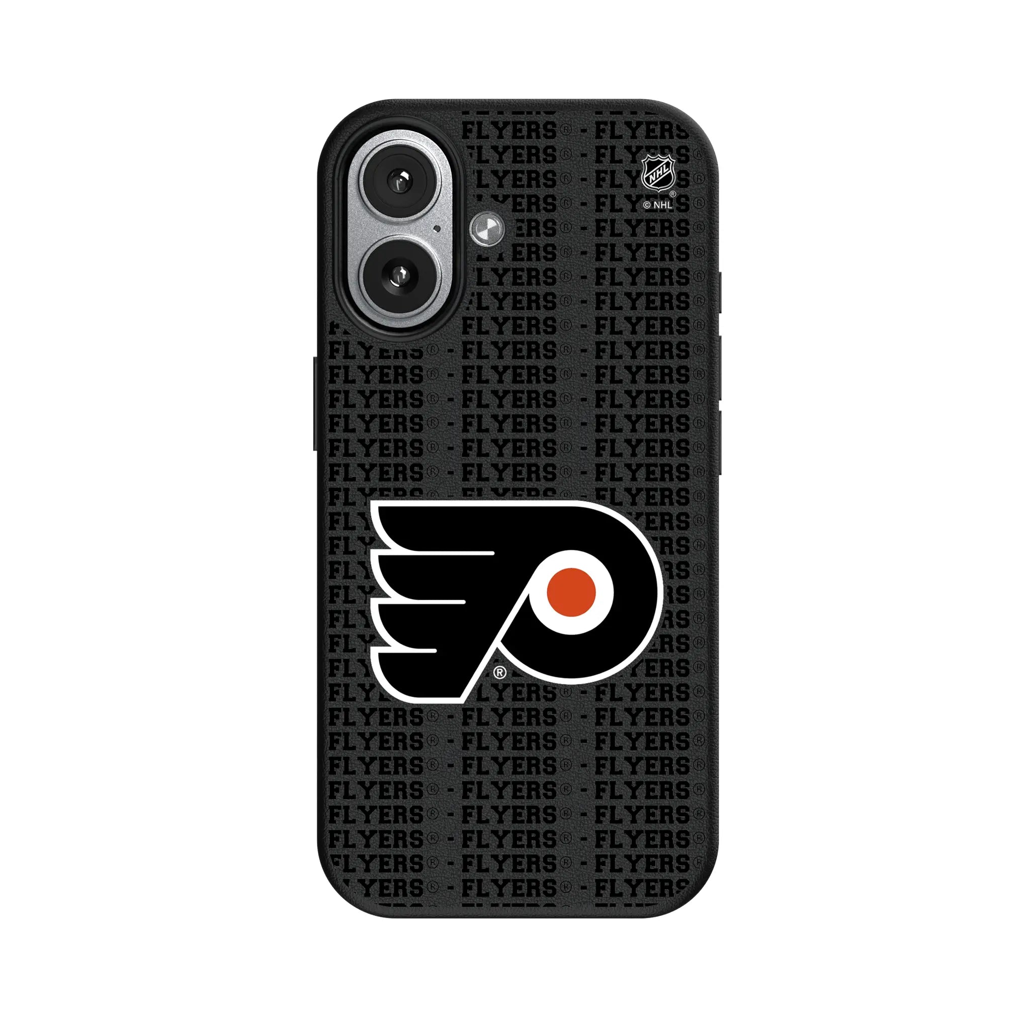 Philadelphia Flyers Text Backdrop MagSafe Compatible Phone Case for Apple iPhone