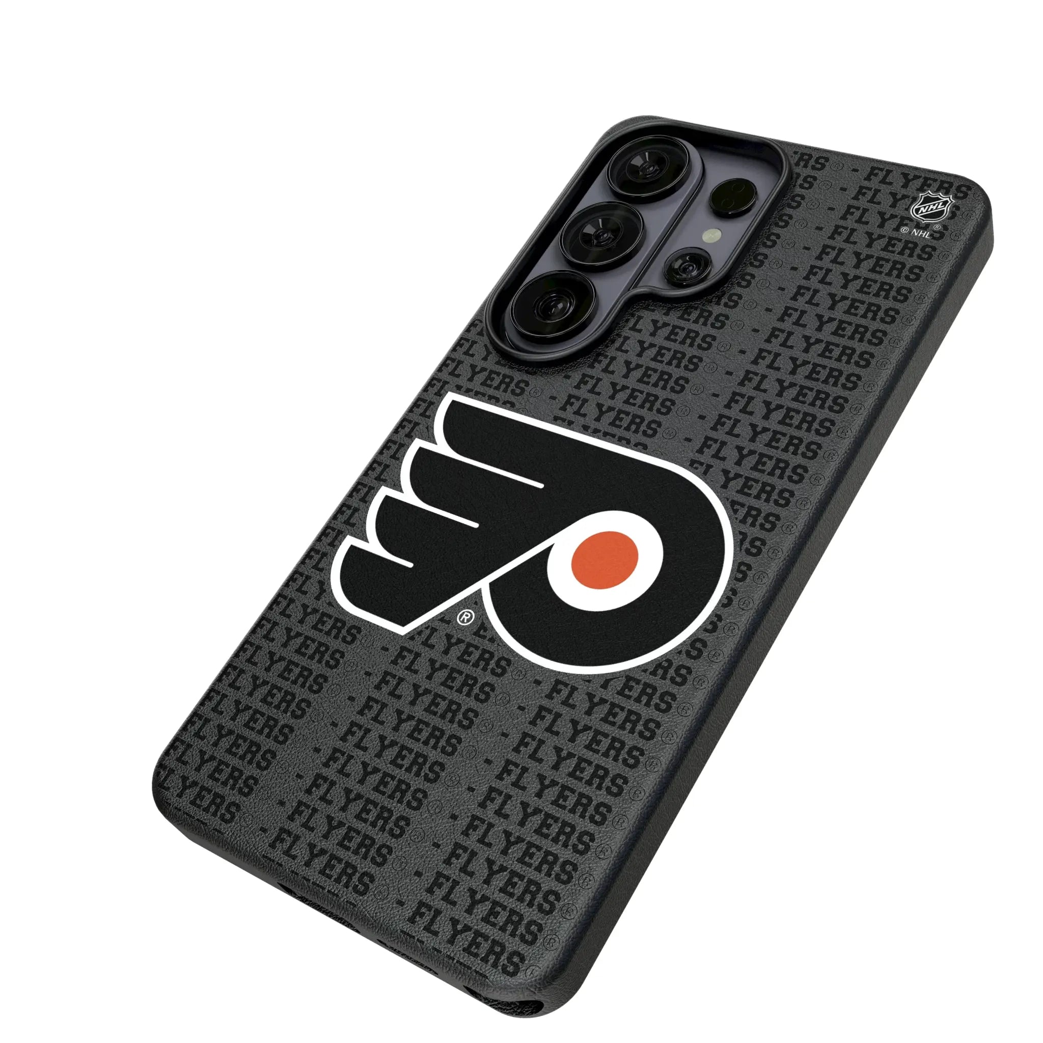 Philadelphia Flyers Text Backdrop MagSafe Compatible Phone Case for Samsung Galaxy