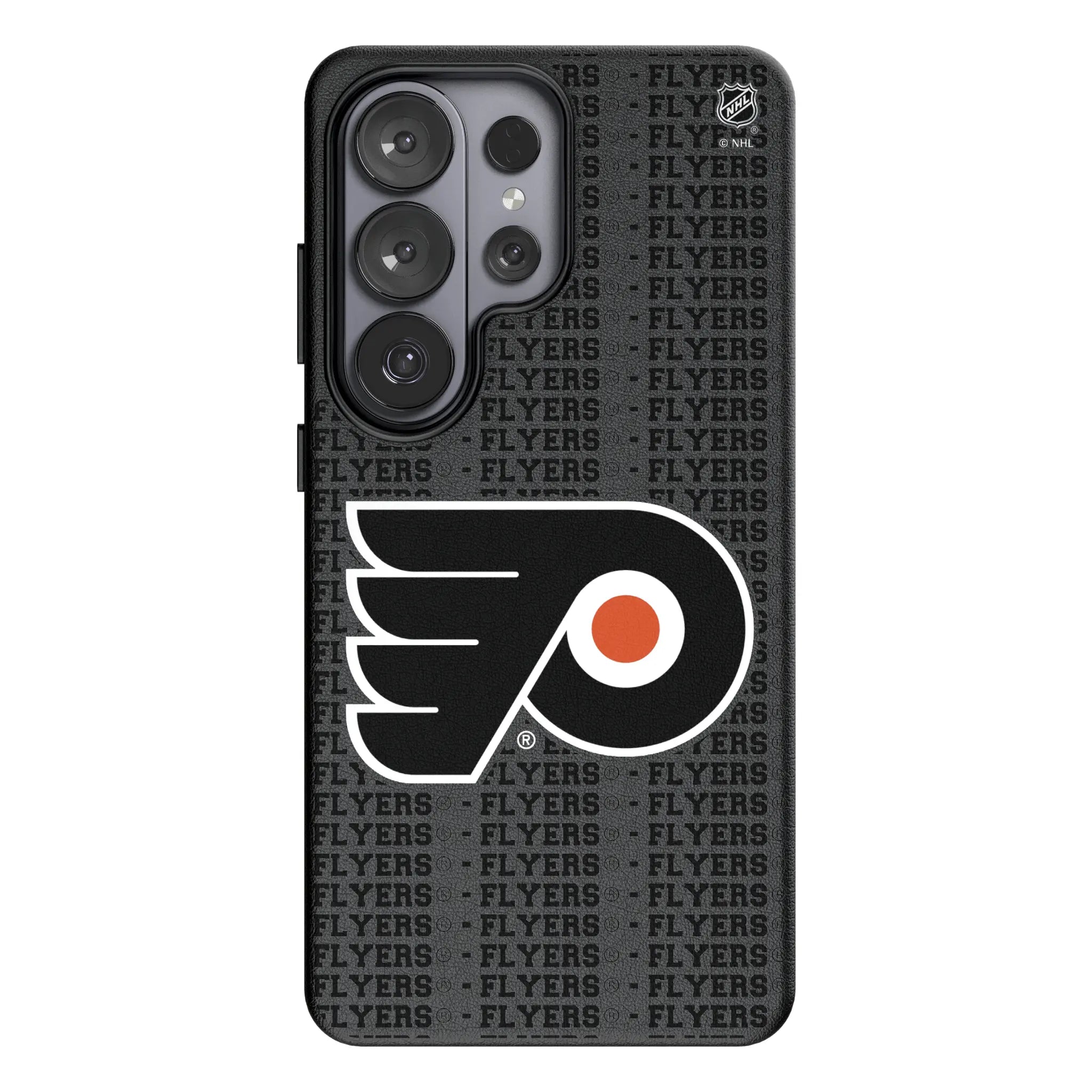 Philadelphia Flyers Text Backdrop MagSafe Compatible Phone Case for Samsung Galaxy
