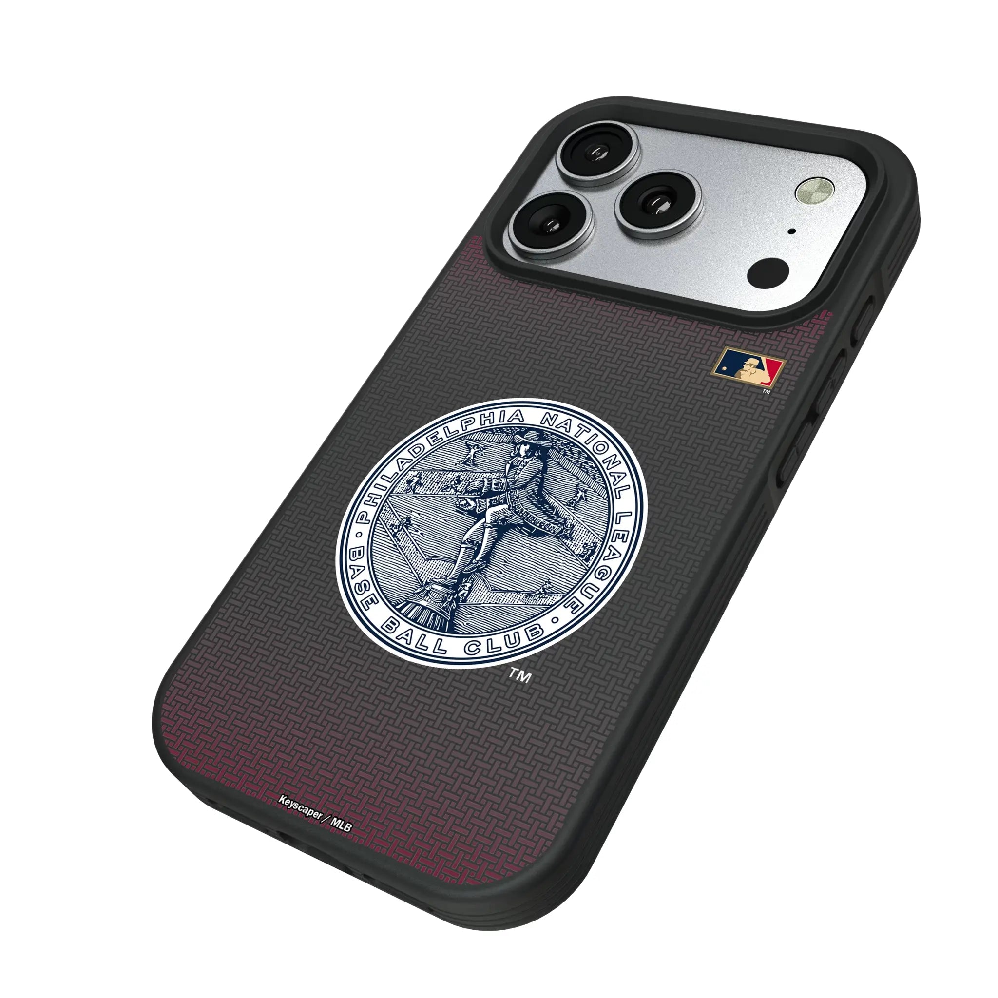 Philadelphia Phillies 1915-1943 - Cooperstown Collection Linen Bump Phone Case