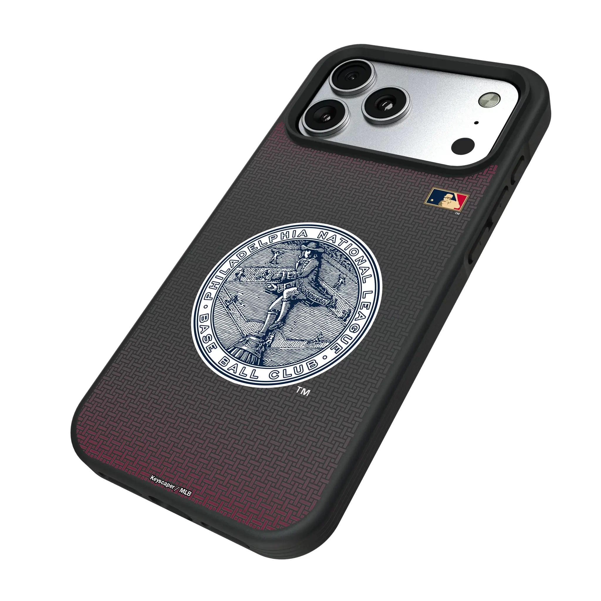 Philadelphia Phillies 1915-1943 - Cooperstown Collection Linen Bump Phone Case