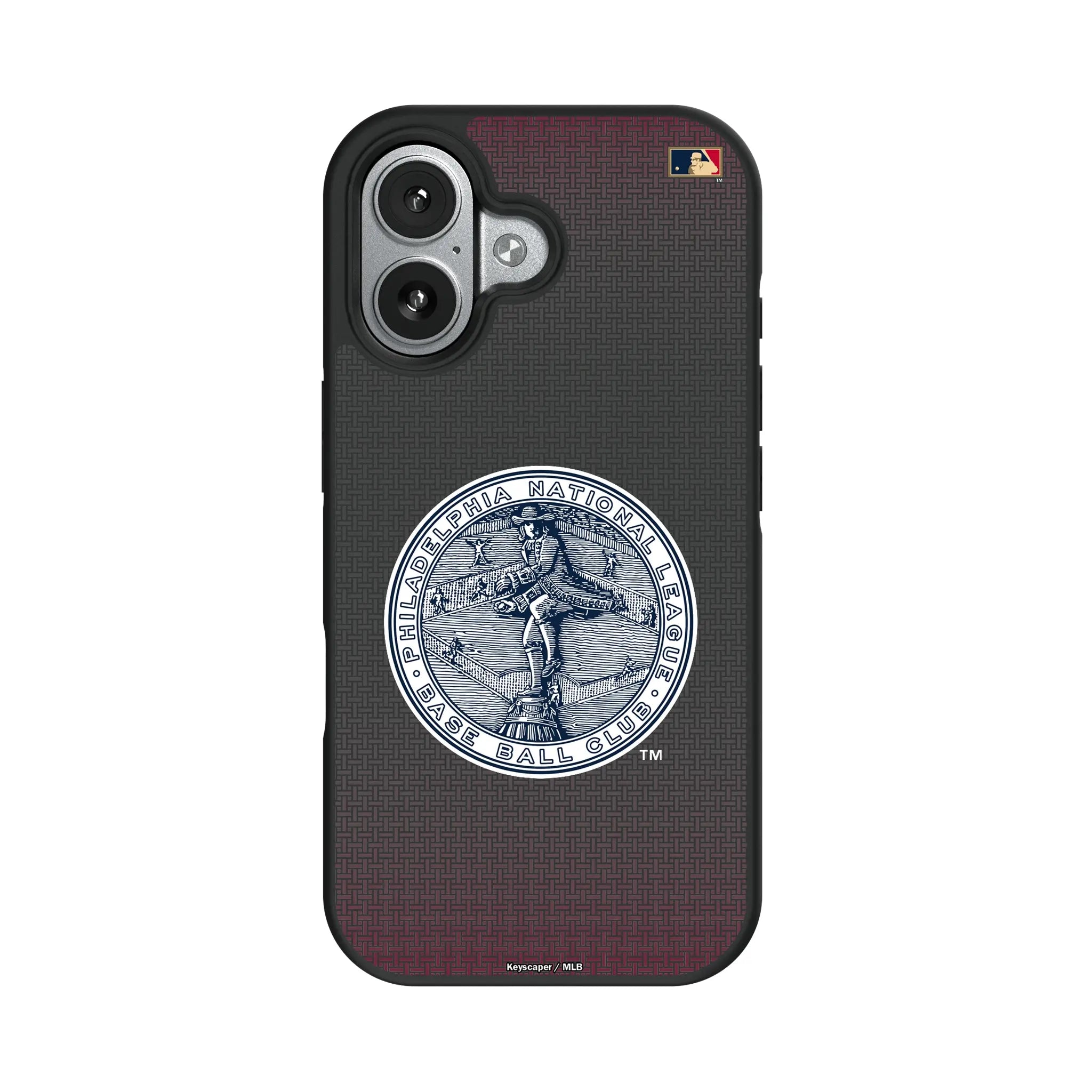 Philadelphia Phillies 1915-1943 - Cooperstown Collection Linen Bump Phone Case