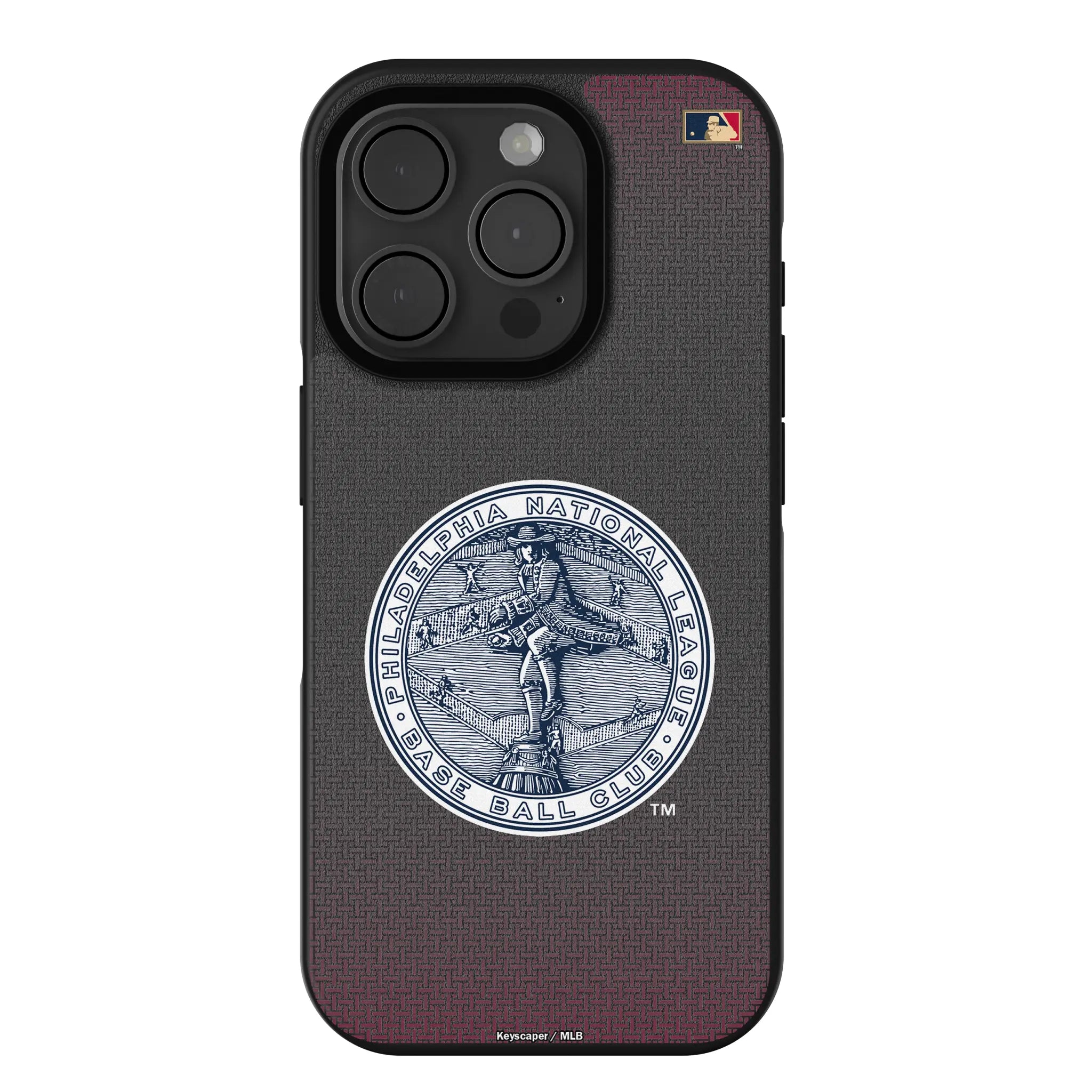 Philadelphia Phillies 1915-1943 - Cooperstown Collection Linen Bump Phone Case