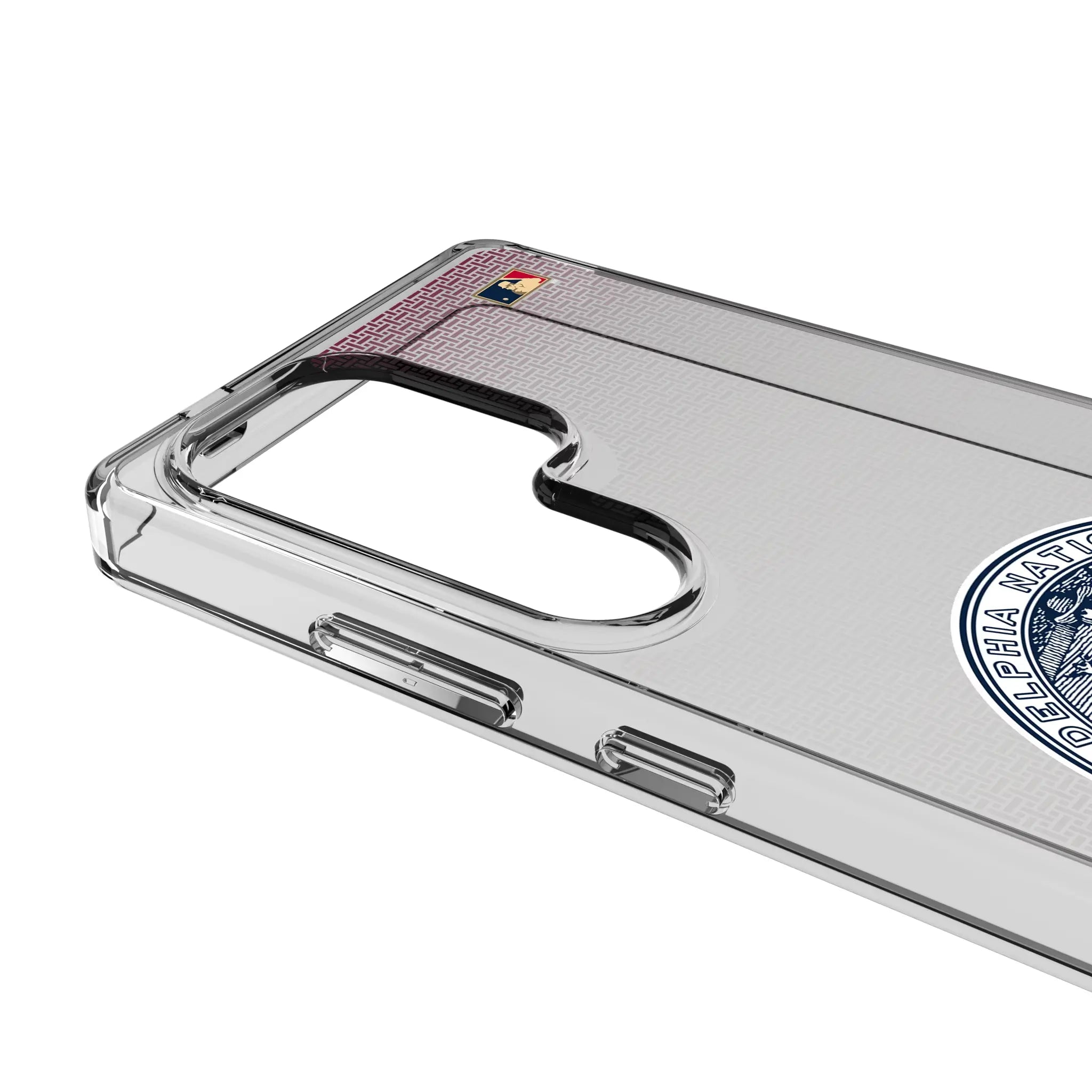 Philadelphia Phillies 1915-1943 - Cooperstown Collection Linen Clear Phone Case for Samsung Galaxy