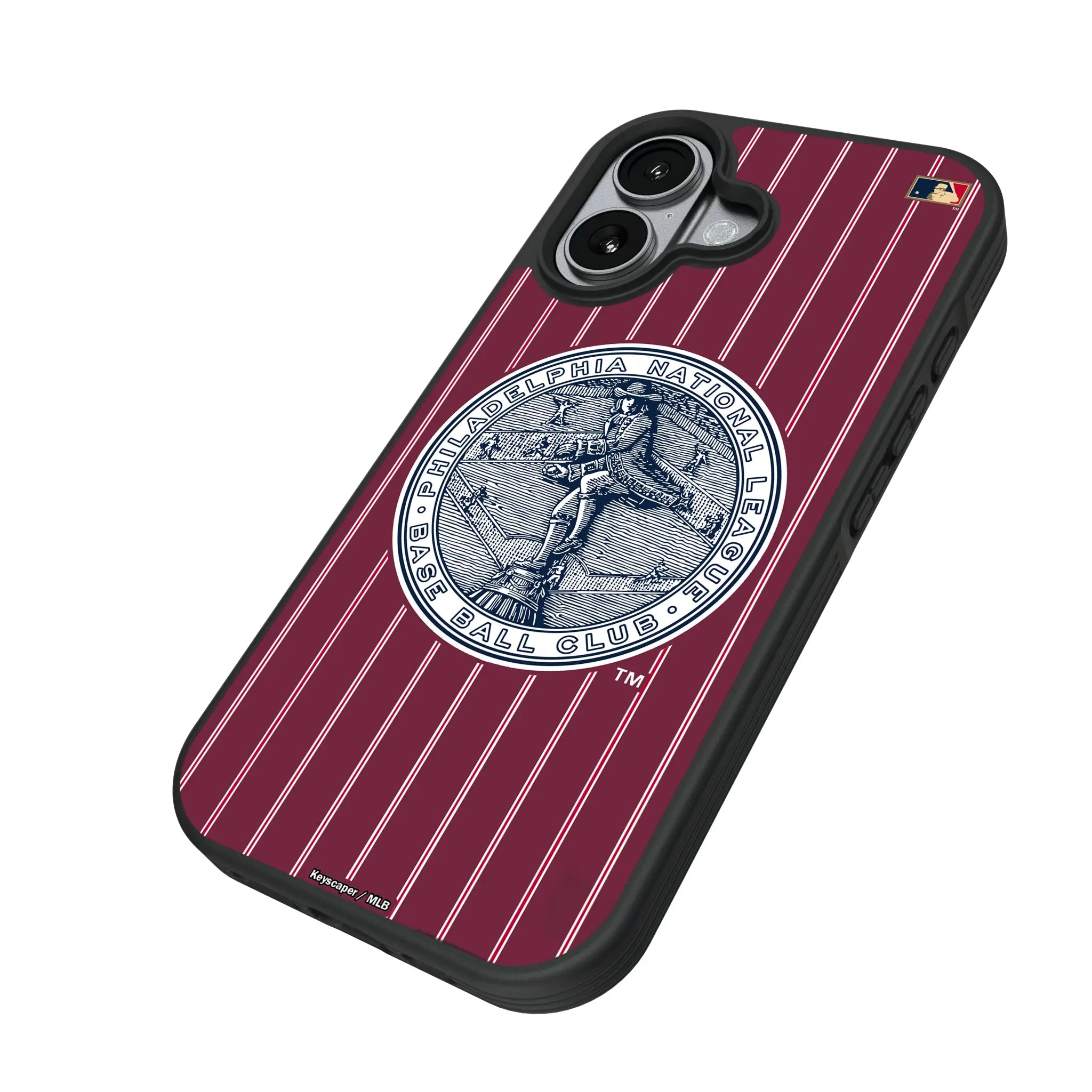 Philadelphia Phillies 1915-1943 - Cooperstown Collection Pinstripe Bump Phone Case
