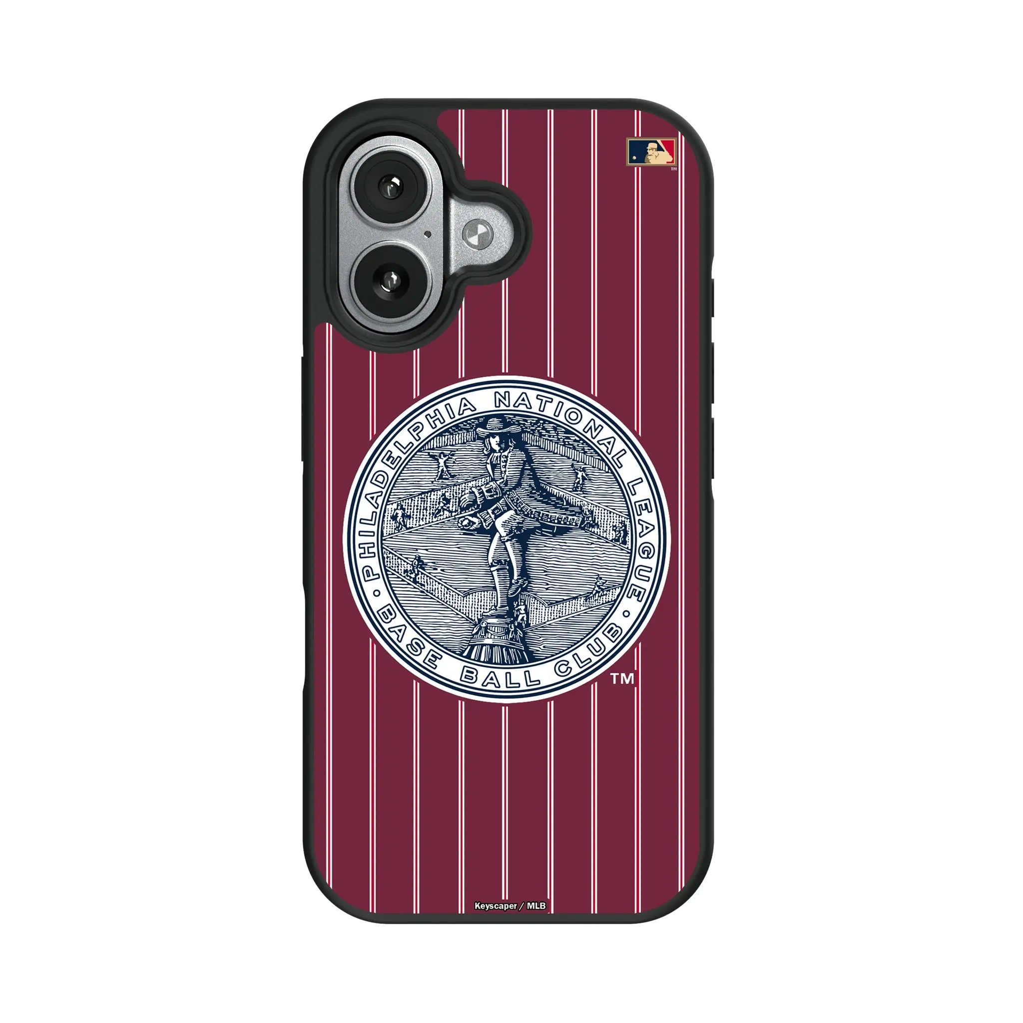 Philadelphia Phillies 1915-1943 - Cooperstown Collection Pinstripe Bump Phone Case
