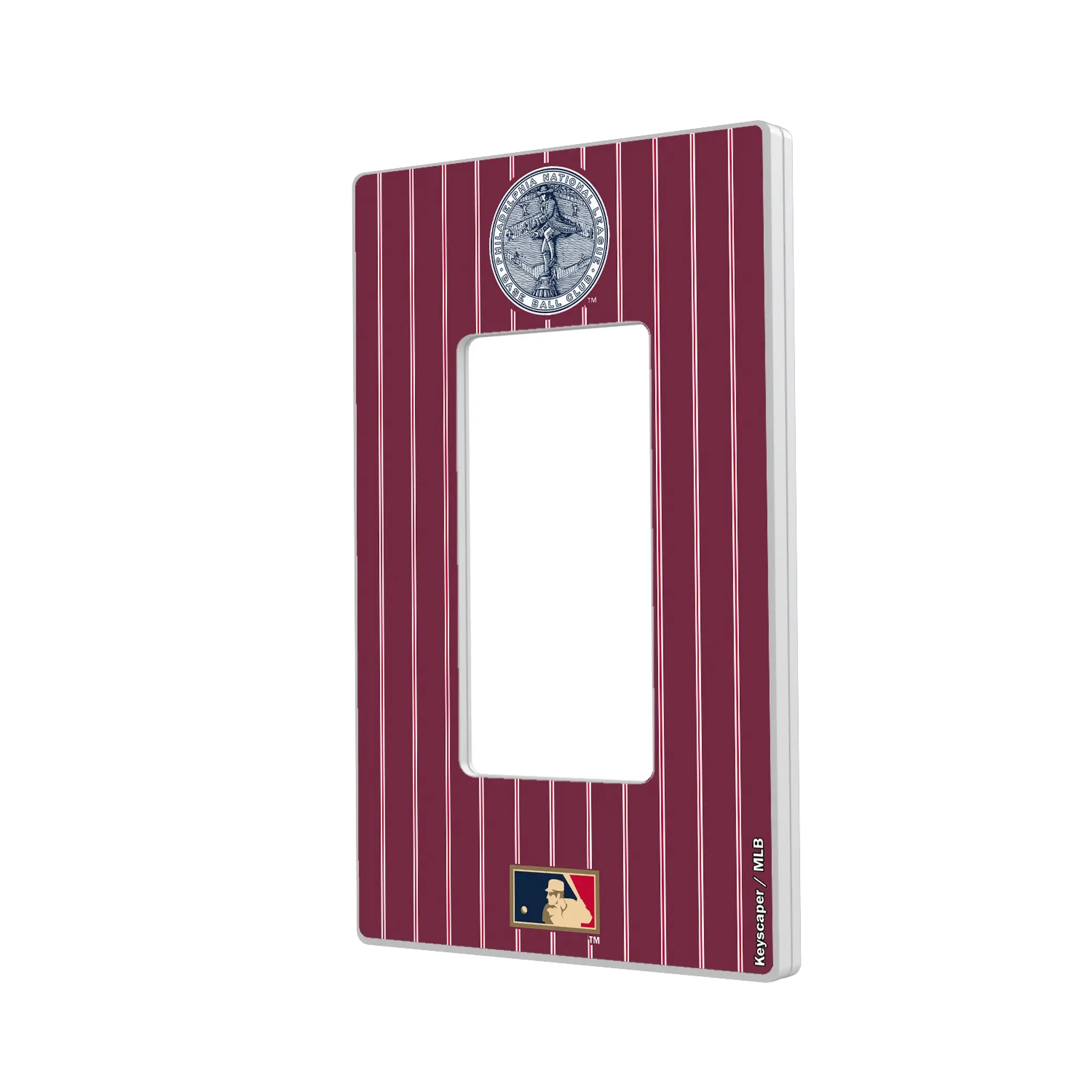 Philadelphia Phillies 1915-1943 - Cooperstown Collection Pinstripe Hidden-Screw Light Switch Plate
