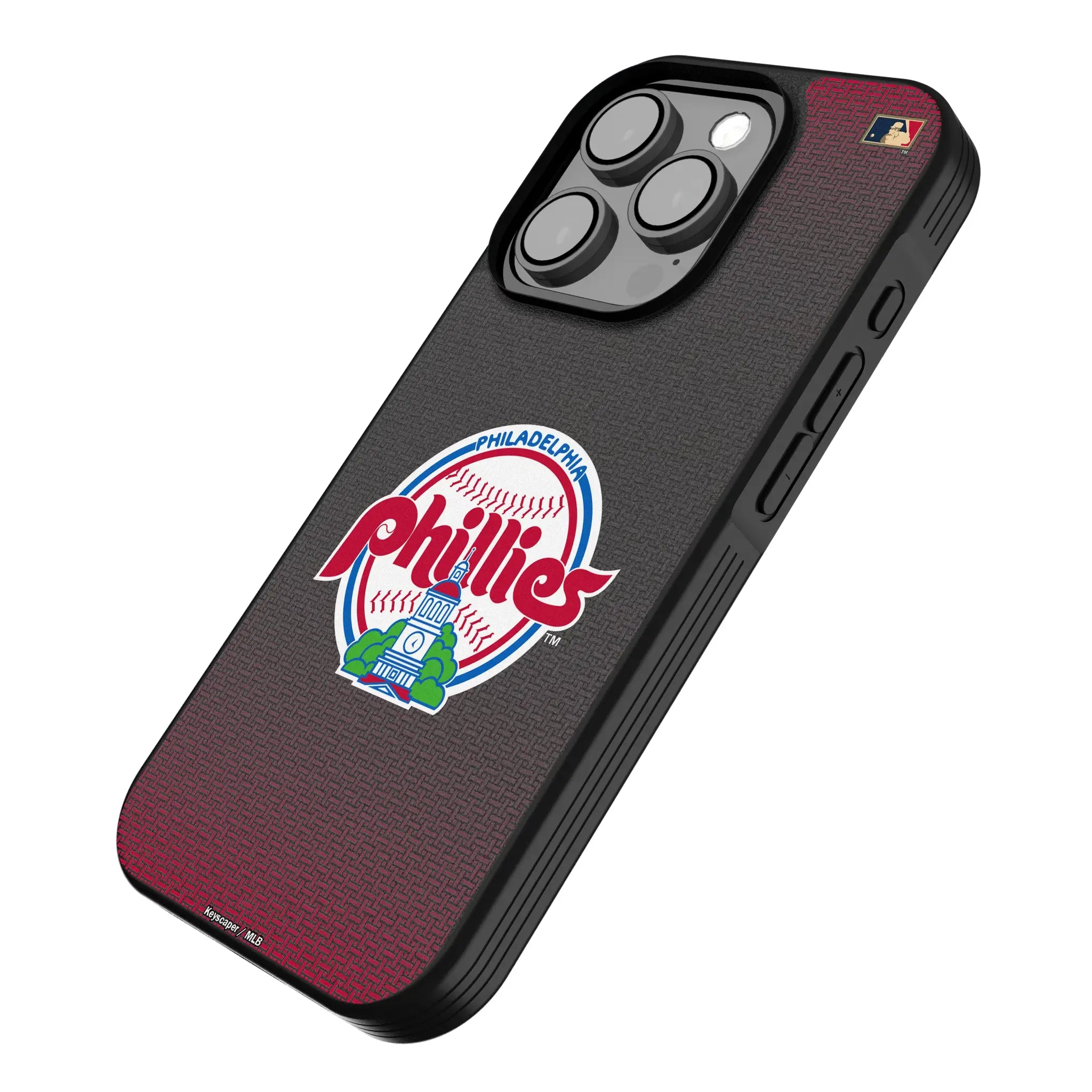 Philadelphia Phillies 1984-1991 - Cooperstown Collection Linen Bump Phone Case