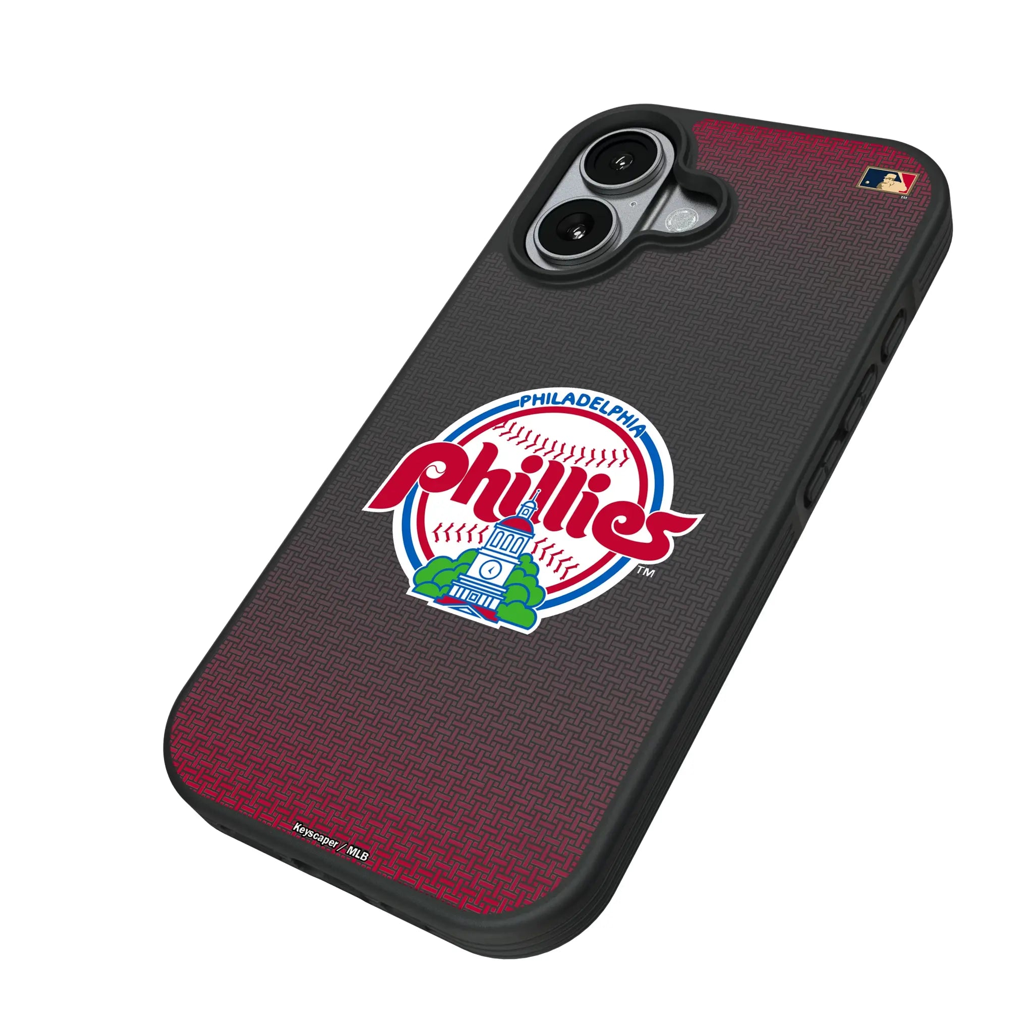 Philadelphia Phillies 1984-1991 - Cooperstown Collection Linen Bump Phone Case