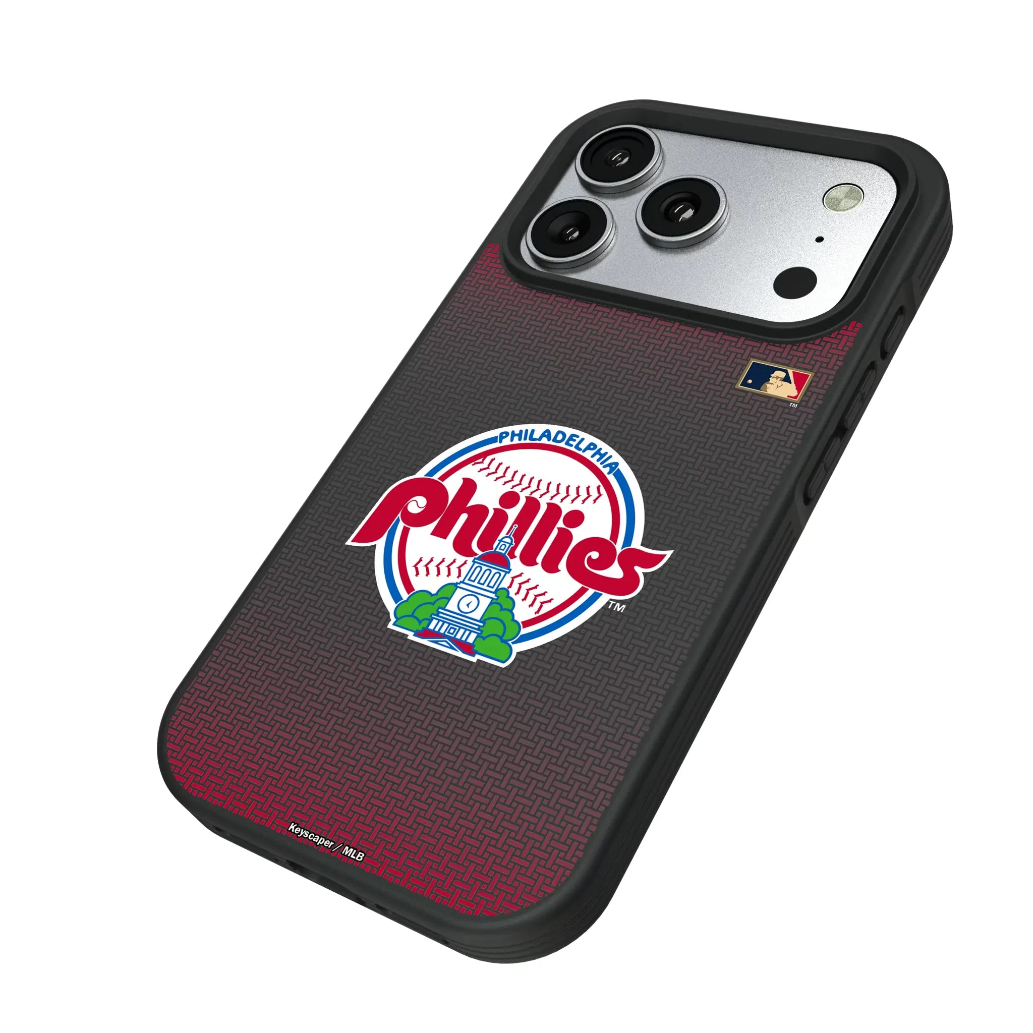 Philadelphia Phillies 1984-1991 - Cooperstown Collection Linen Bump Phone Case