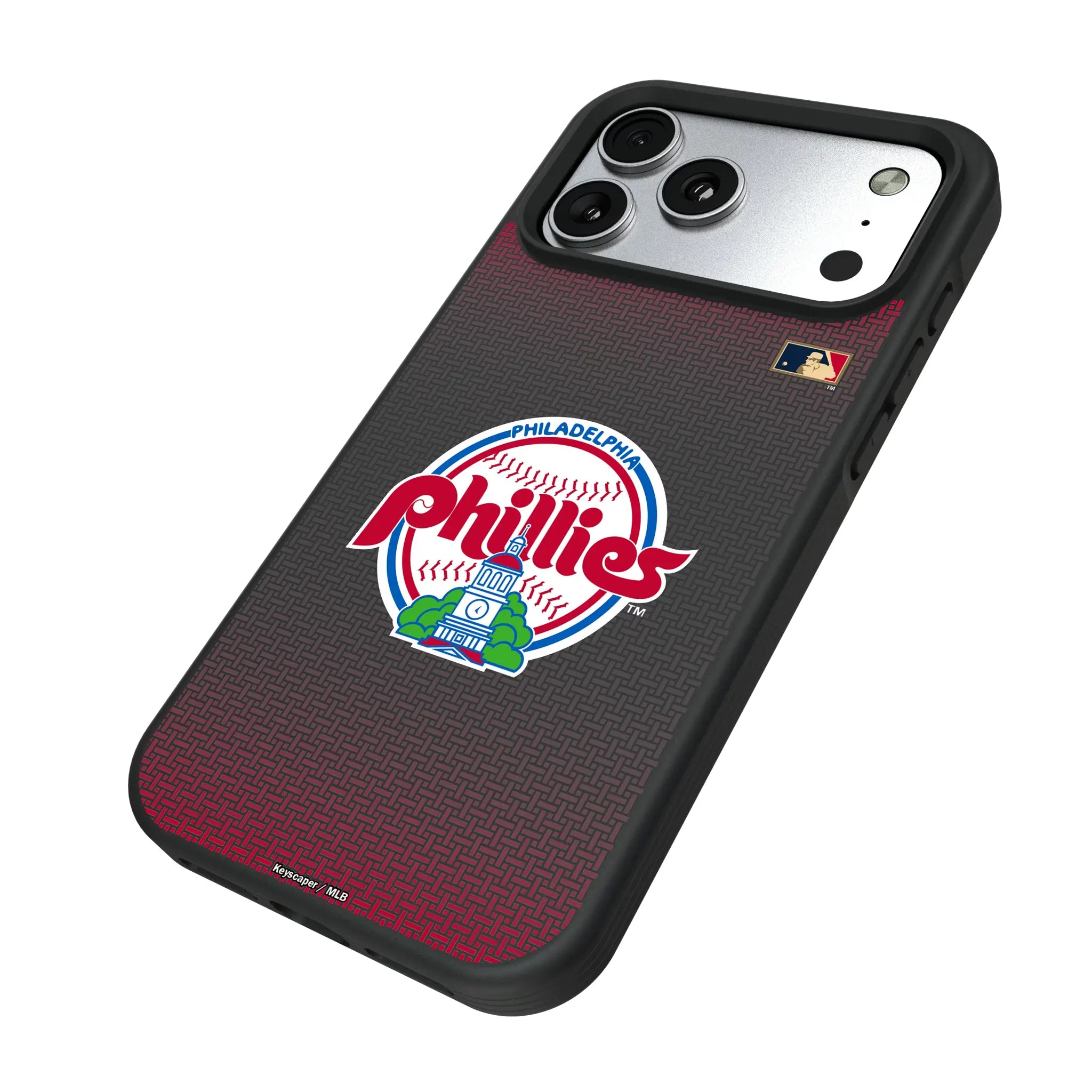 Philadelphia Phillies 1984-1991 - Cooperstown Collection Linen Bump Phone Case