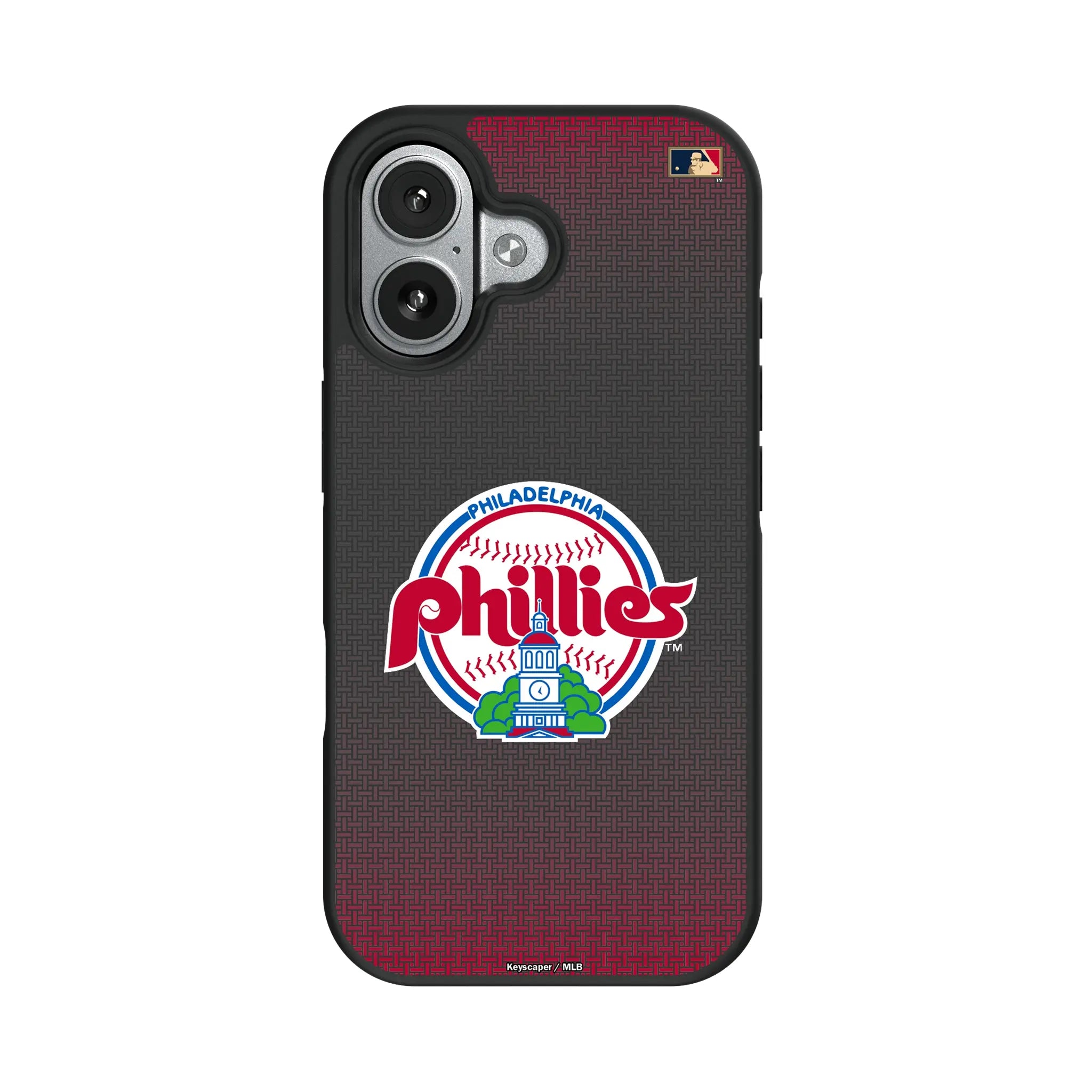 Philadelphia Phillies 1984-1991 - Cooperstown Collection Linen Bump Phone Case