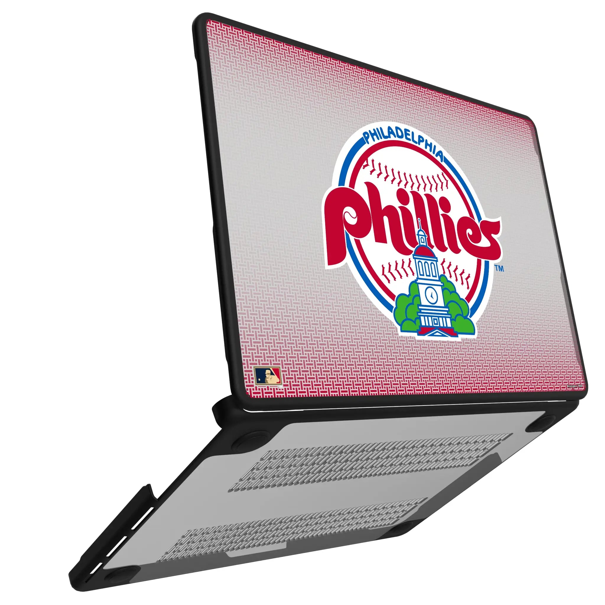Philadelphia Phillies 1984-1991 - Cooperstown Collection Linen Laptop Case for Apple MacBook