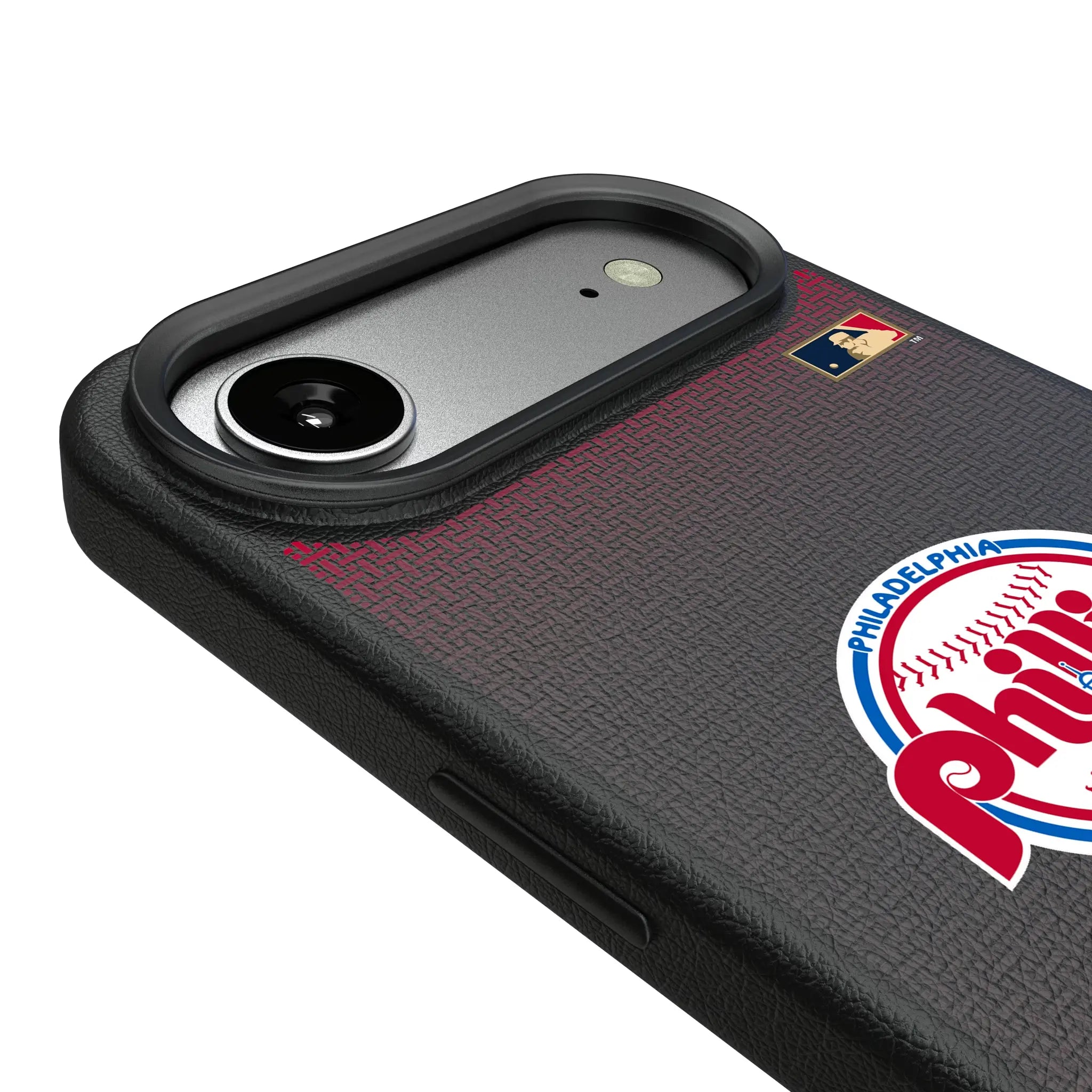 Philadelphia Phillies 1984-1991 - Cooperstown Collection Linen MagSafe Compatible Phone Case for Apple iPhone