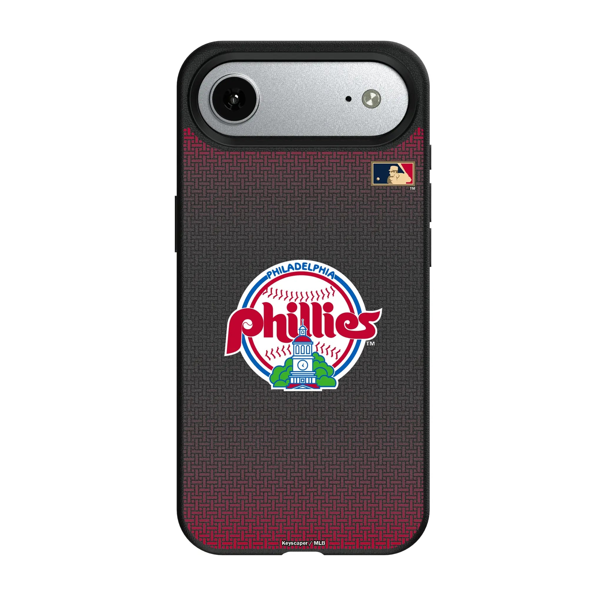 Philadelphia Phillies 1984-1991 - Cooperstown Collection Linen MagSafe Compatible Phone Case for Apple iPhone
