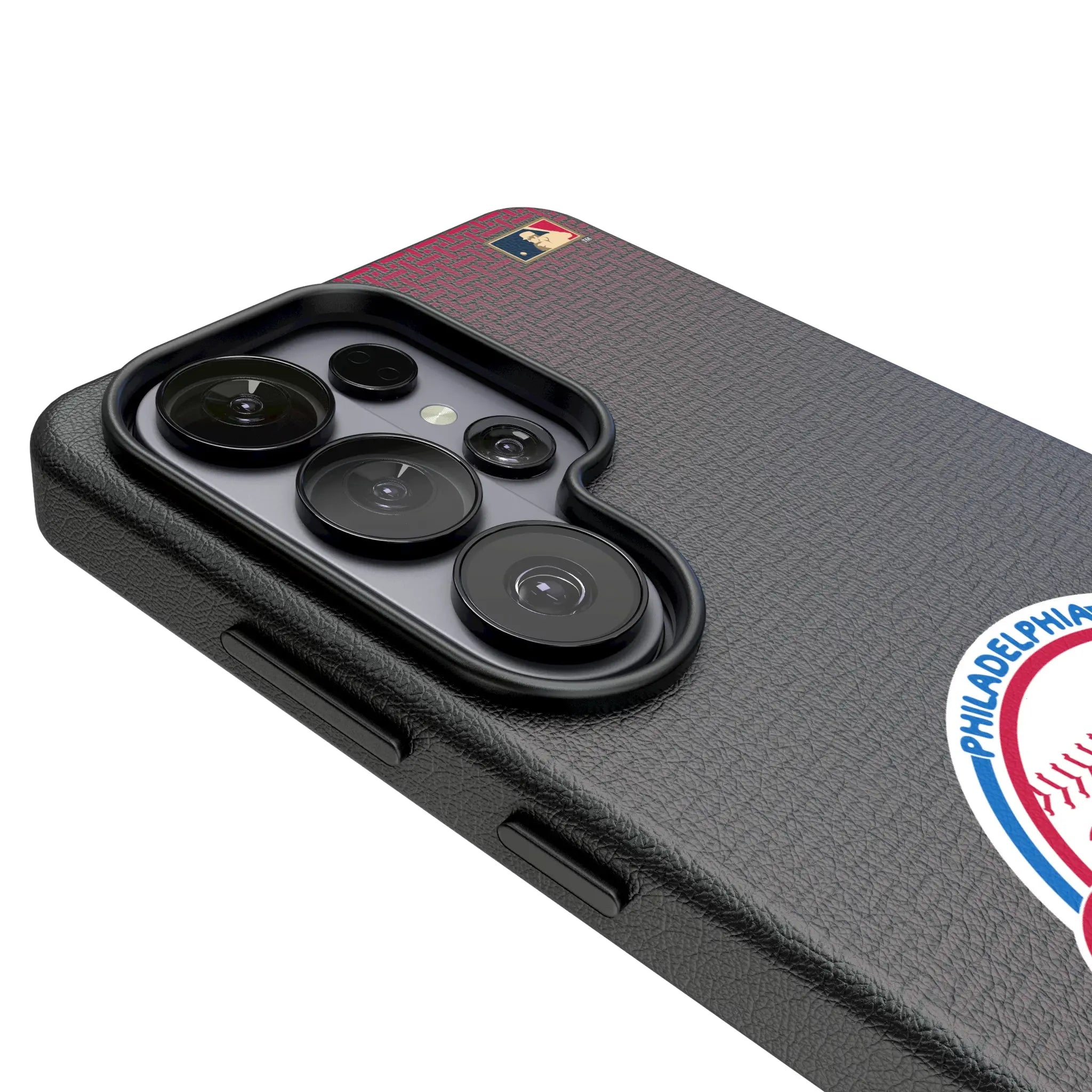 Philadelphia Phillies 1984-1991 - Cooperstown Collection Linen MagSafe Compatible Phone Case for Samsung Galaxy