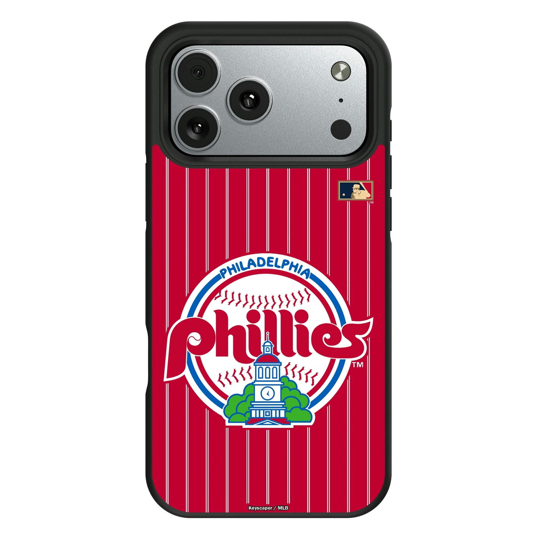 Philadelphia Phillies 1984-1991 - Cooperstown Collection Pinstripe Bump Phone Case - Sports Gifts, Sports Memorabilia, Sports Collectibles, Fan Shop