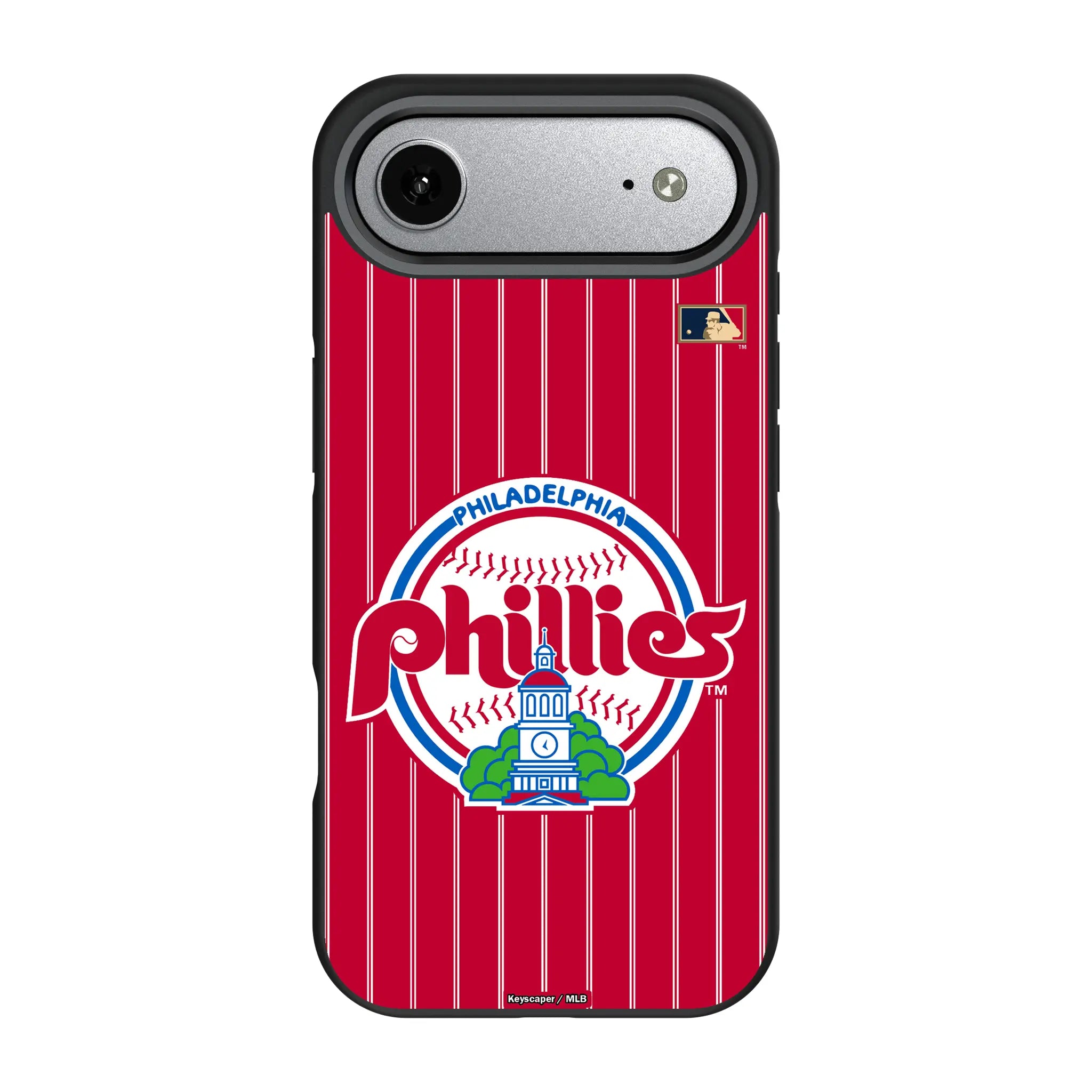 Philadelphia Phillies 1984-1991 - Cooperstown Collection Pinstripe Bump Phone Case