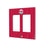 Philadelphia Phillies 1984-1991 - Cooperstown Collection Pinstripe Hidden-Screw Light Switch Plate - Sports Gifts, Sports Memorabilia, Sports Collectibles, Fan Shop