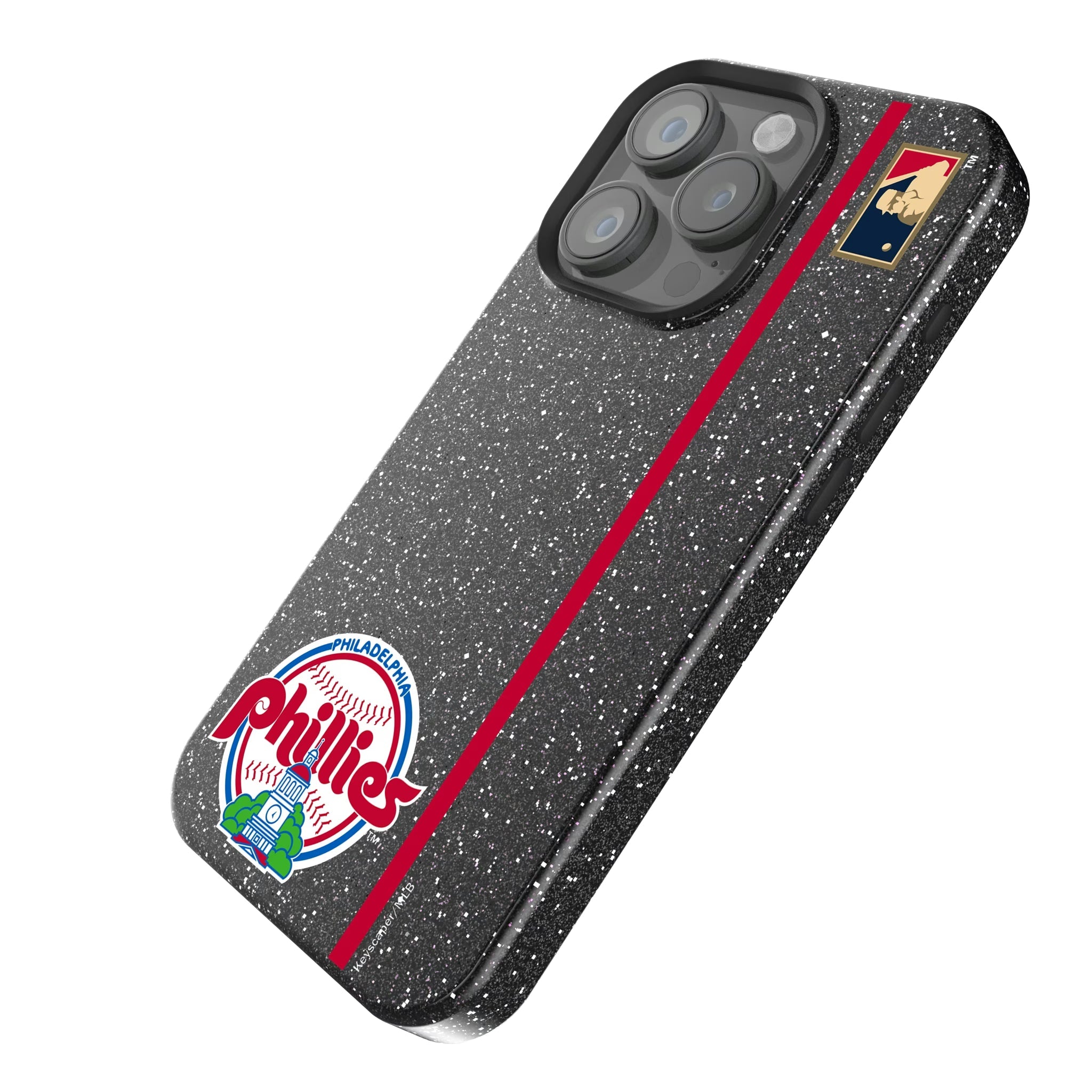 Philadelphia Phillies 1984-1991 - Cooperstown Collection Sidebar Bling Phone Case - Sports Gifts, Sports Memorabilia, Sports Collectibles, Fan Shop