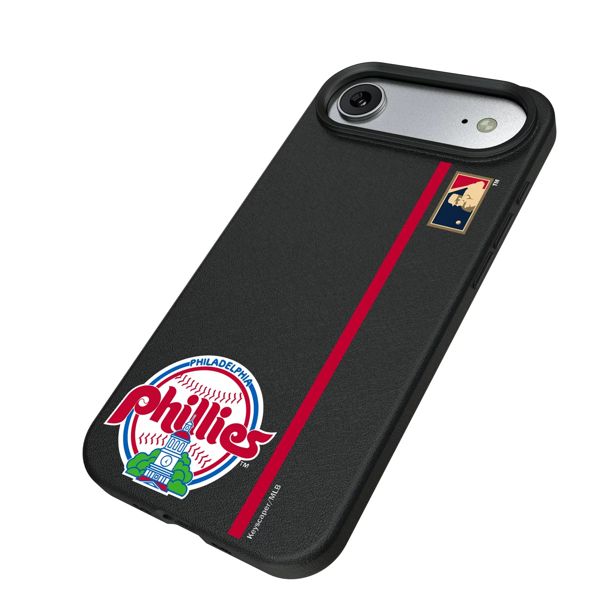 Philadelphia Phillies 1984-1991 - Cooperstown Collection Sidebar MagSafe Compatible Phone Case for Apple iPhone
