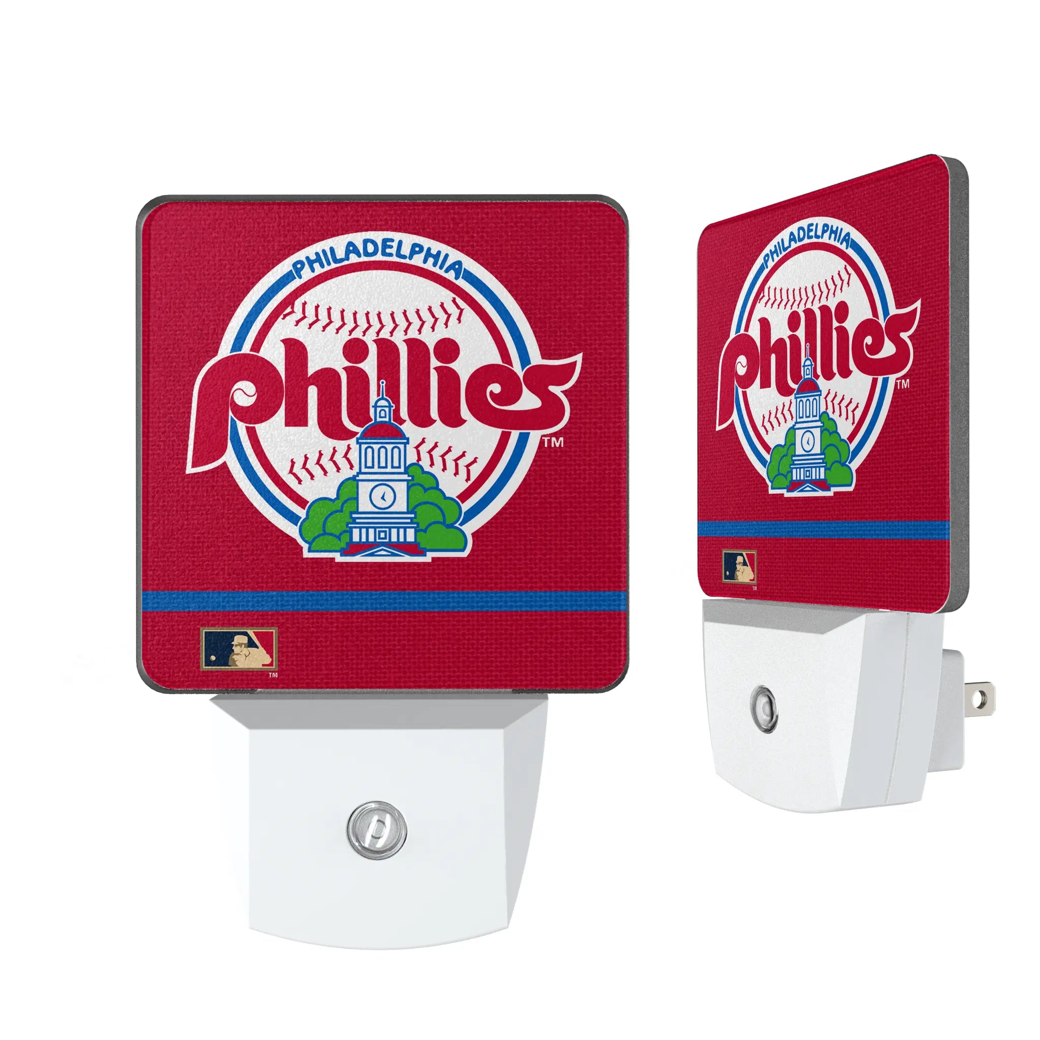 Philadelphia Phillies 1984-1991 - Cooperstown Collection Stripe Night Light 2-Pack