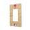 Philadelphia Phillies Baseball Bat Hidden-Screw Light Switch Plate