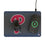 Philadelphia Phillies Linen 15-Watt Wireless Charger and Mouse Pad